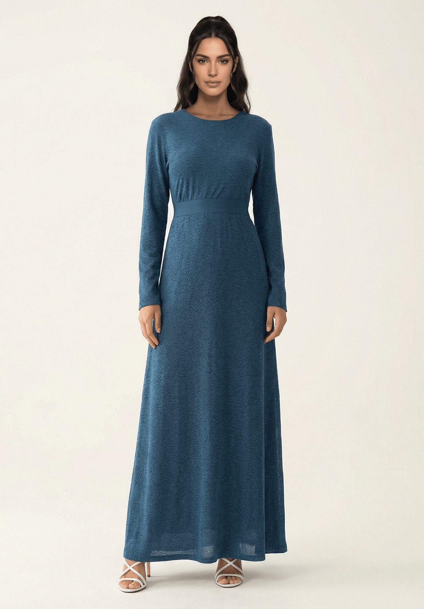 Mesh Modest Maxi Dress! Kabayare