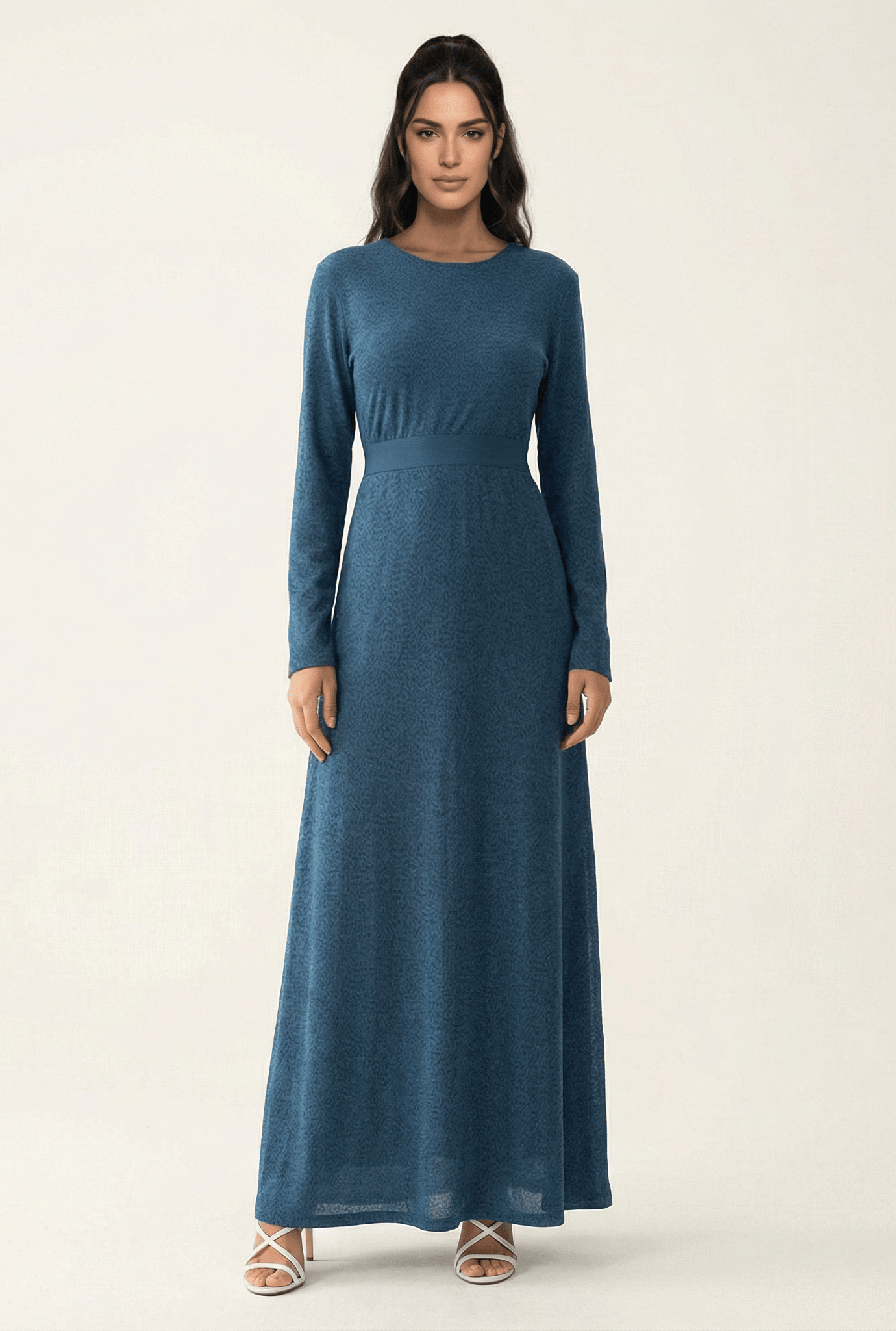 Mesh Modest Maxi Dress! Kabayare