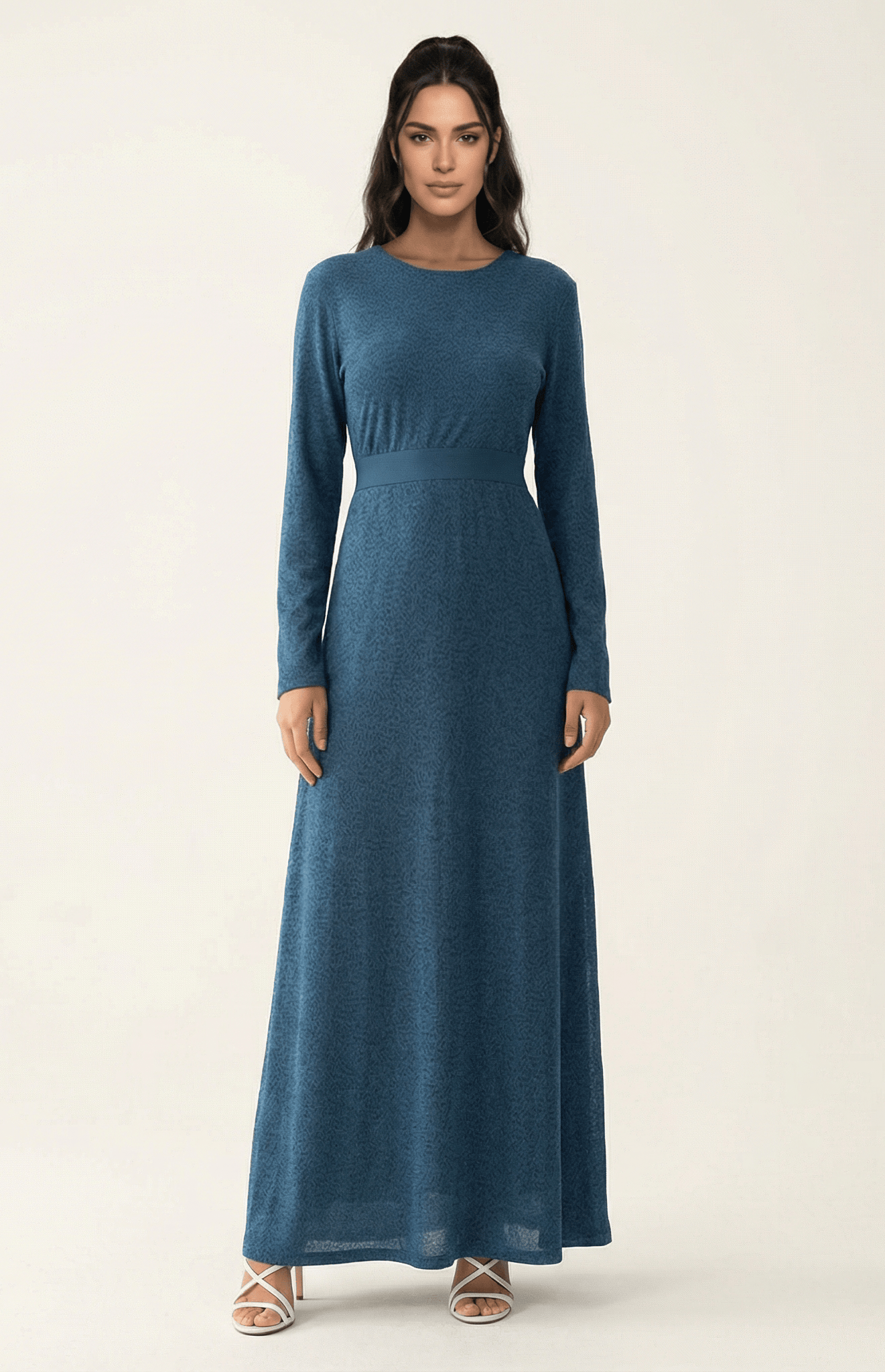 Mesh Modest Maxi Dress! Kabayare