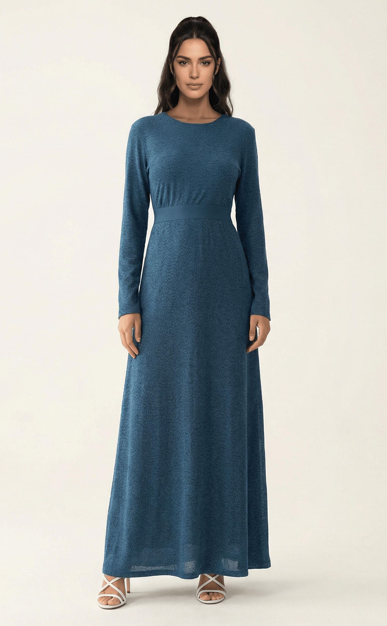 Mesh Modest Maxi Dress! Kabayare