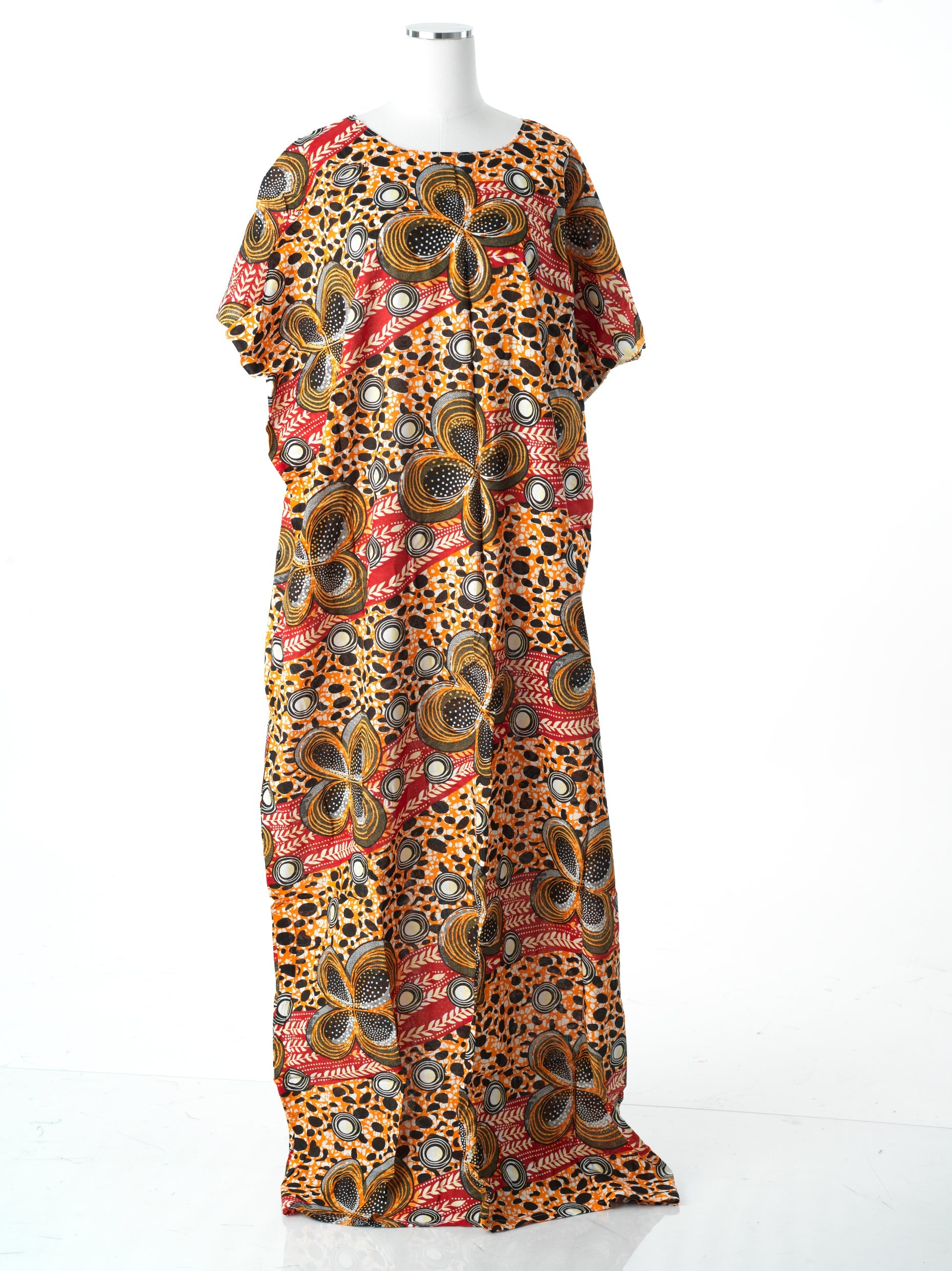 meya print bati dress Kabayare