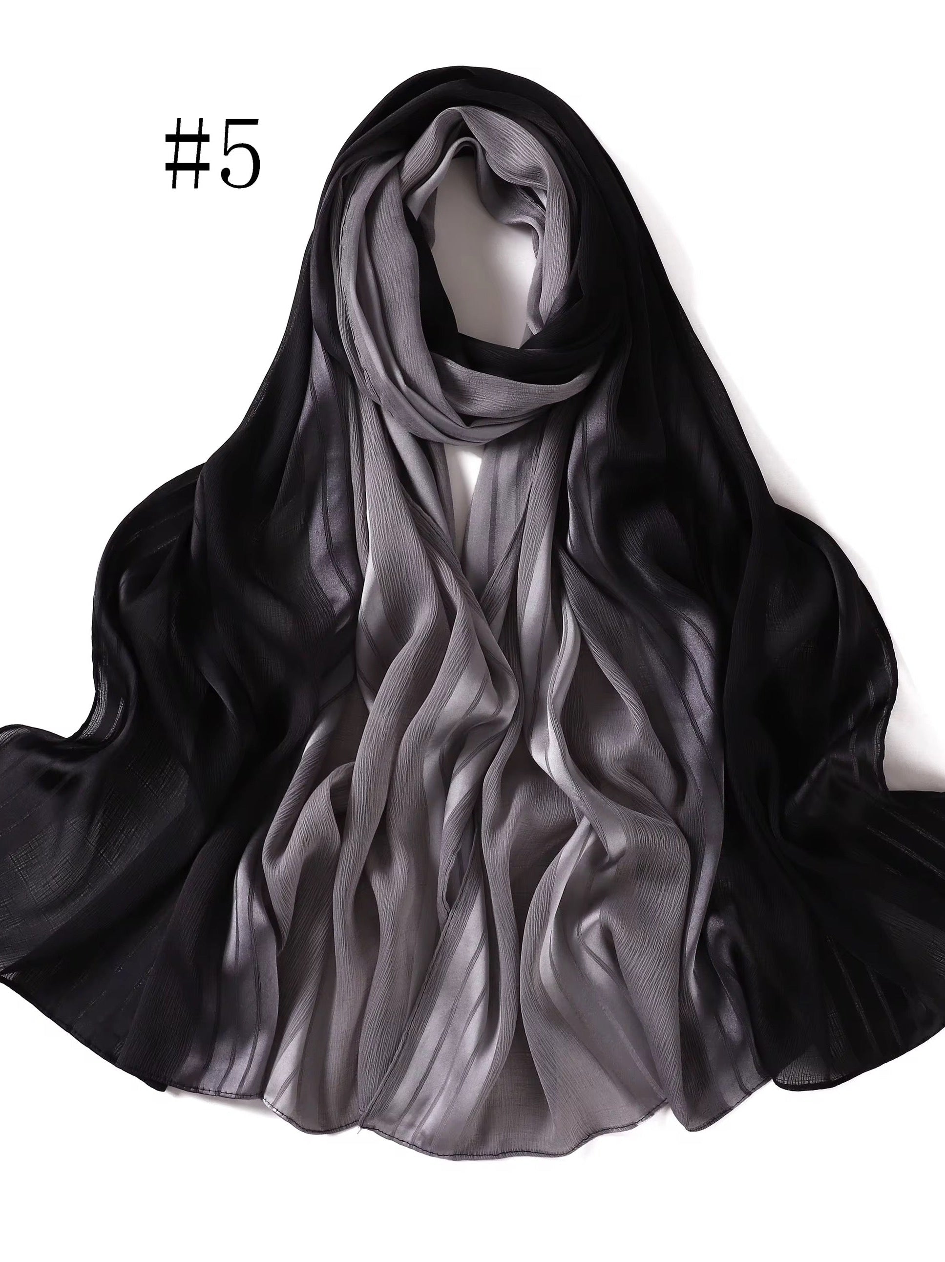 mix of satin and love hijab Kabayare