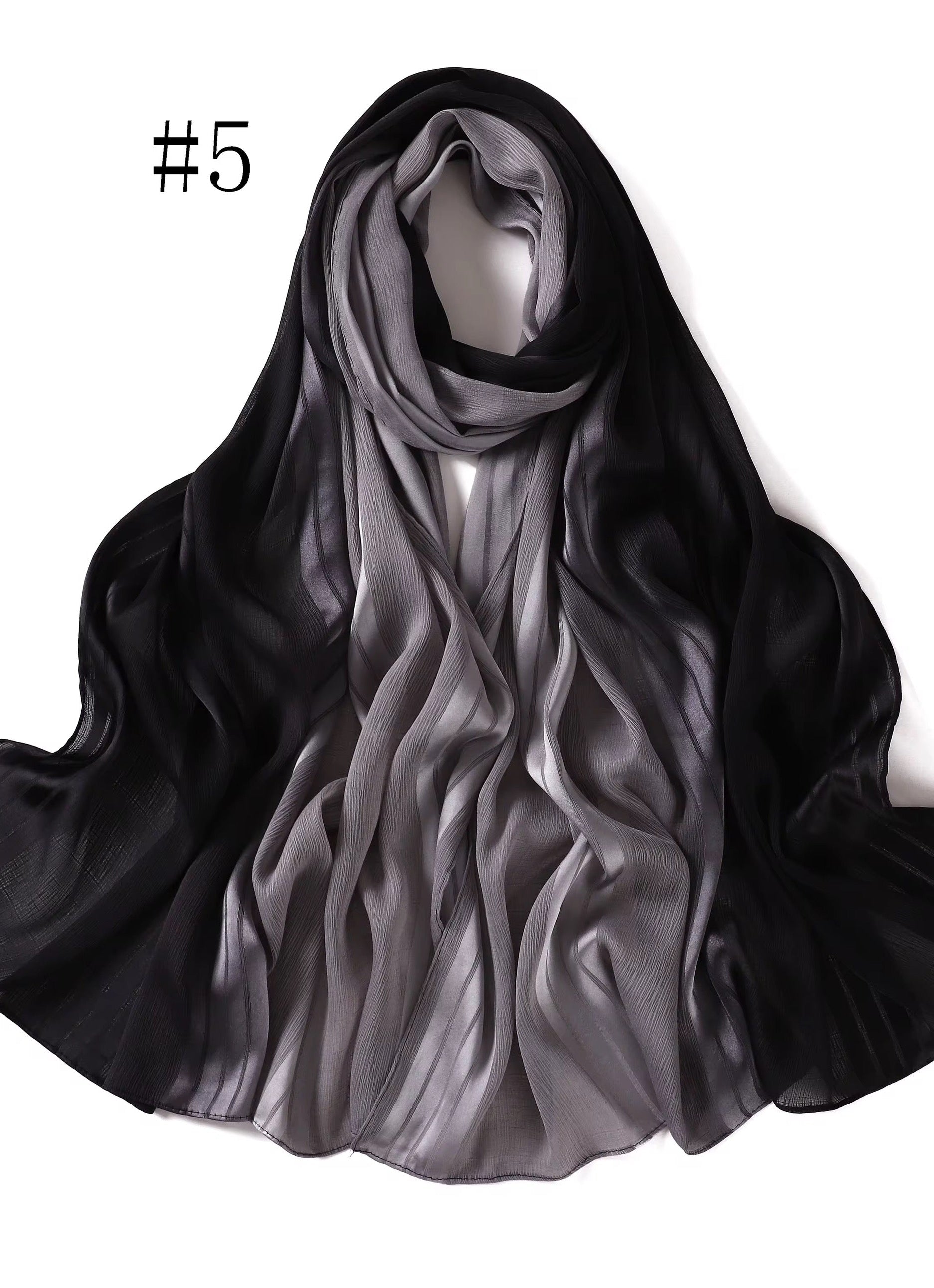 mix of satin and love hijab Kabayare