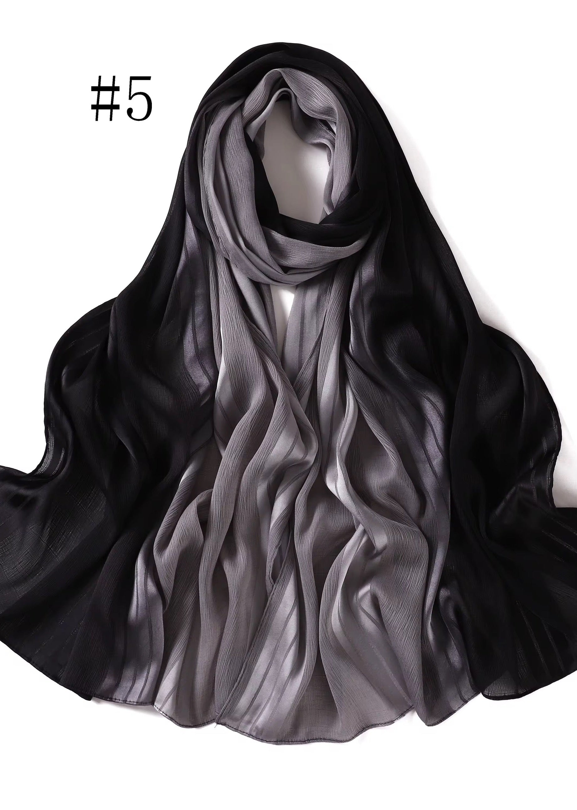 mix of satin and love hijab Kabayare