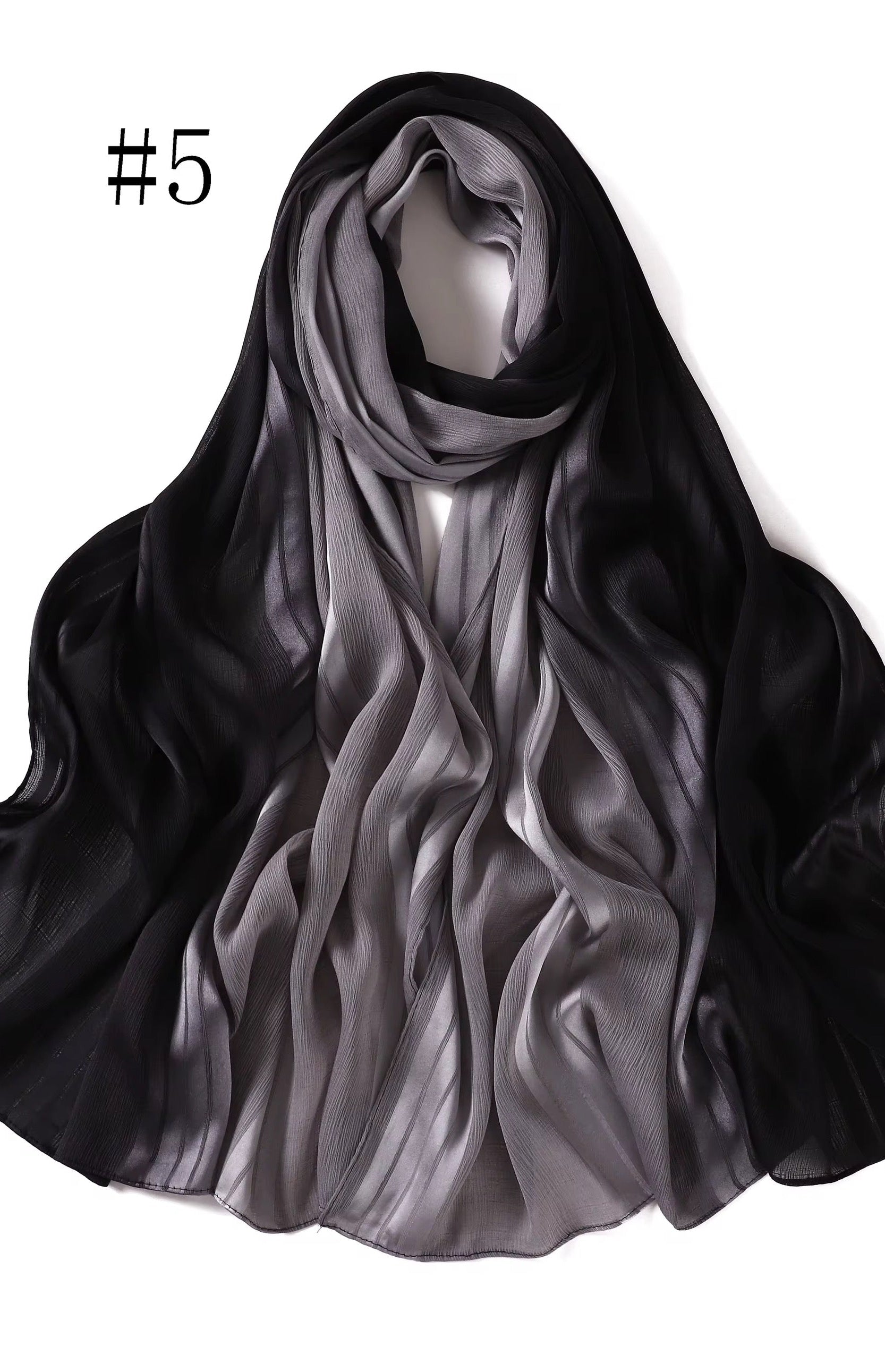 mix of satin and love hijab Kabayare