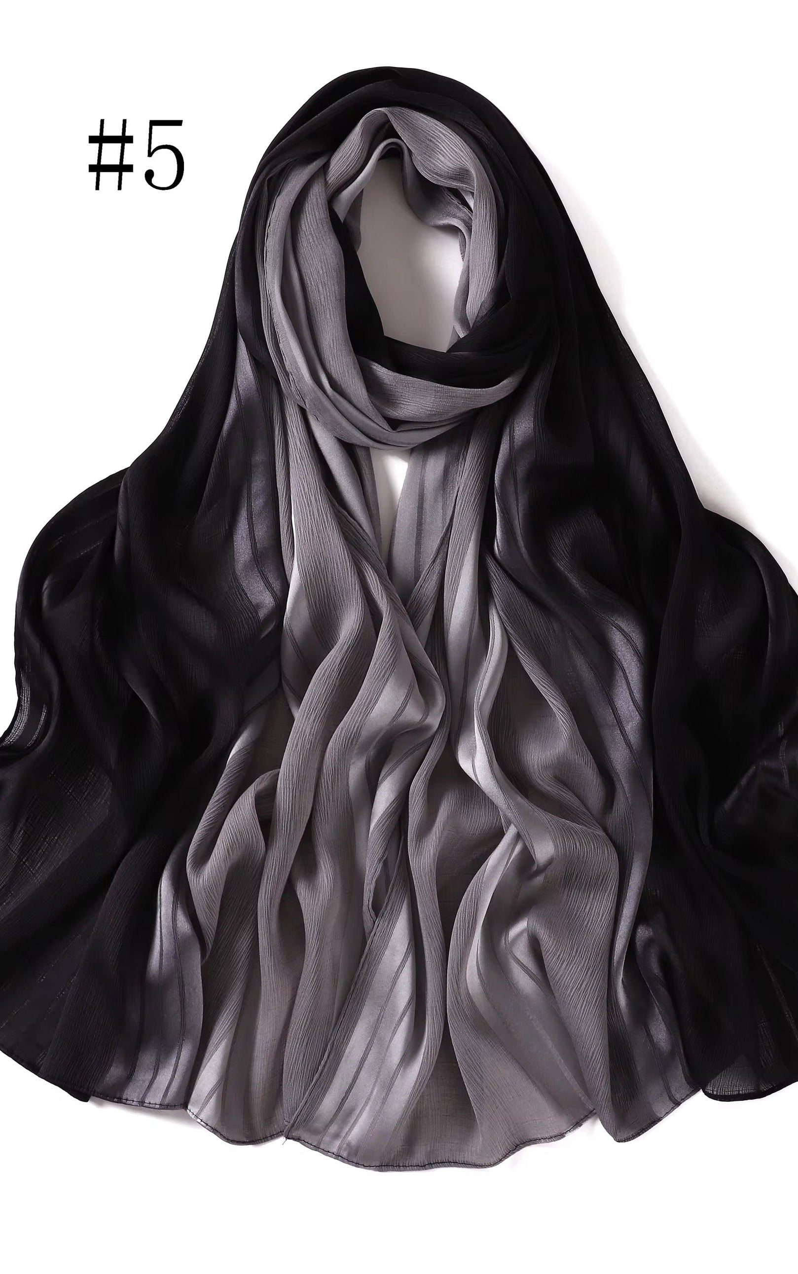 mix of satin and love hijab Kabayare