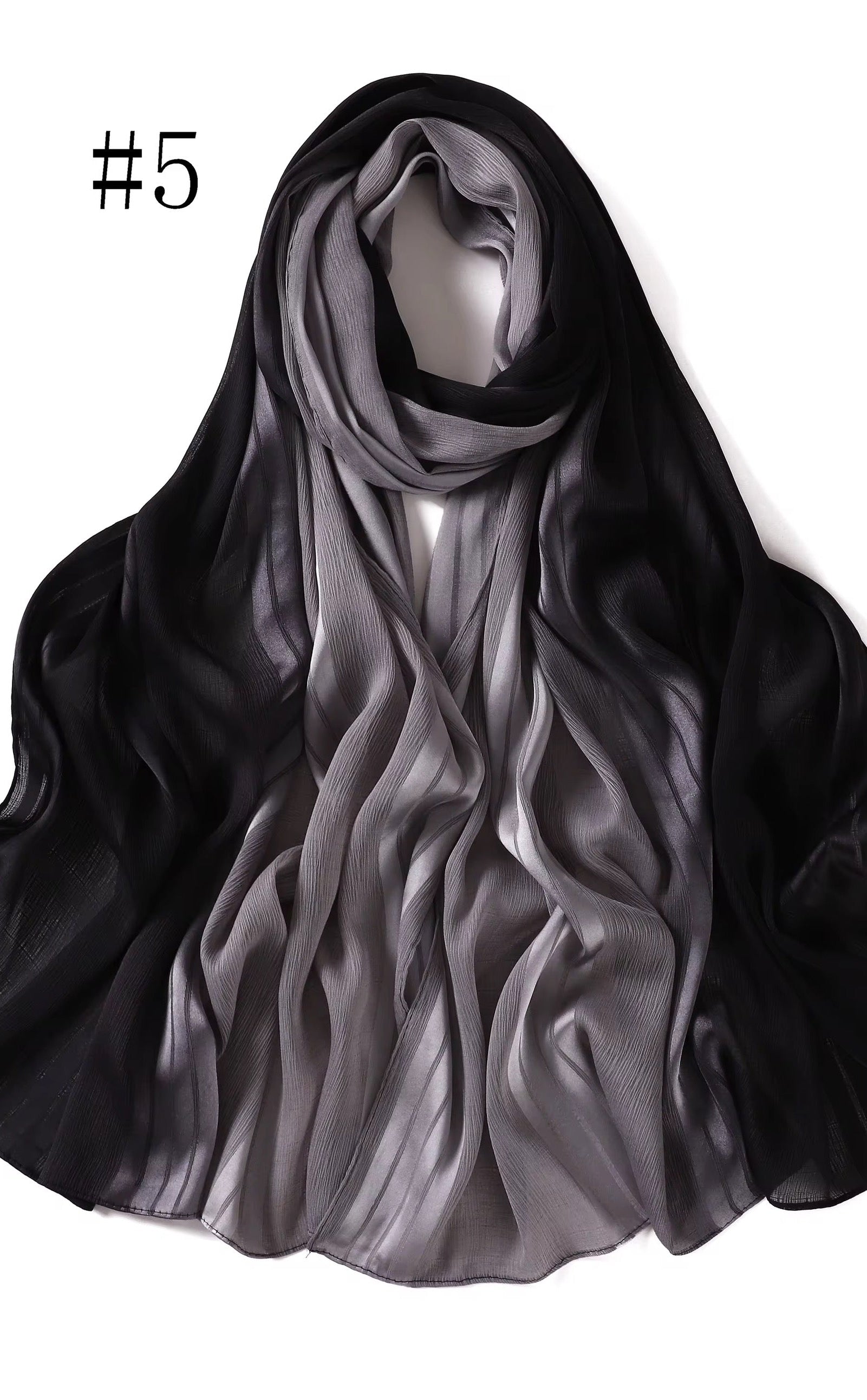 mix of satin and love hijab Kabayare