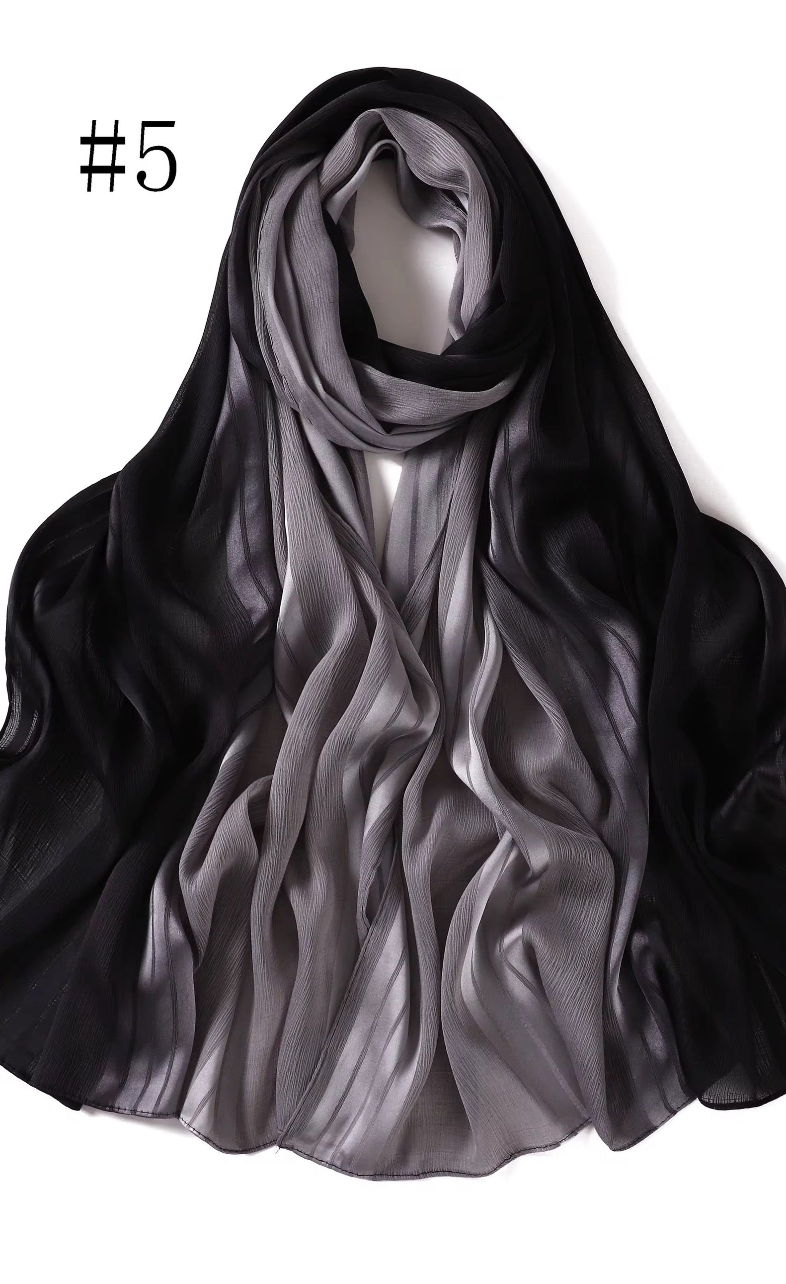 mix of satin and love hijab Kabayare