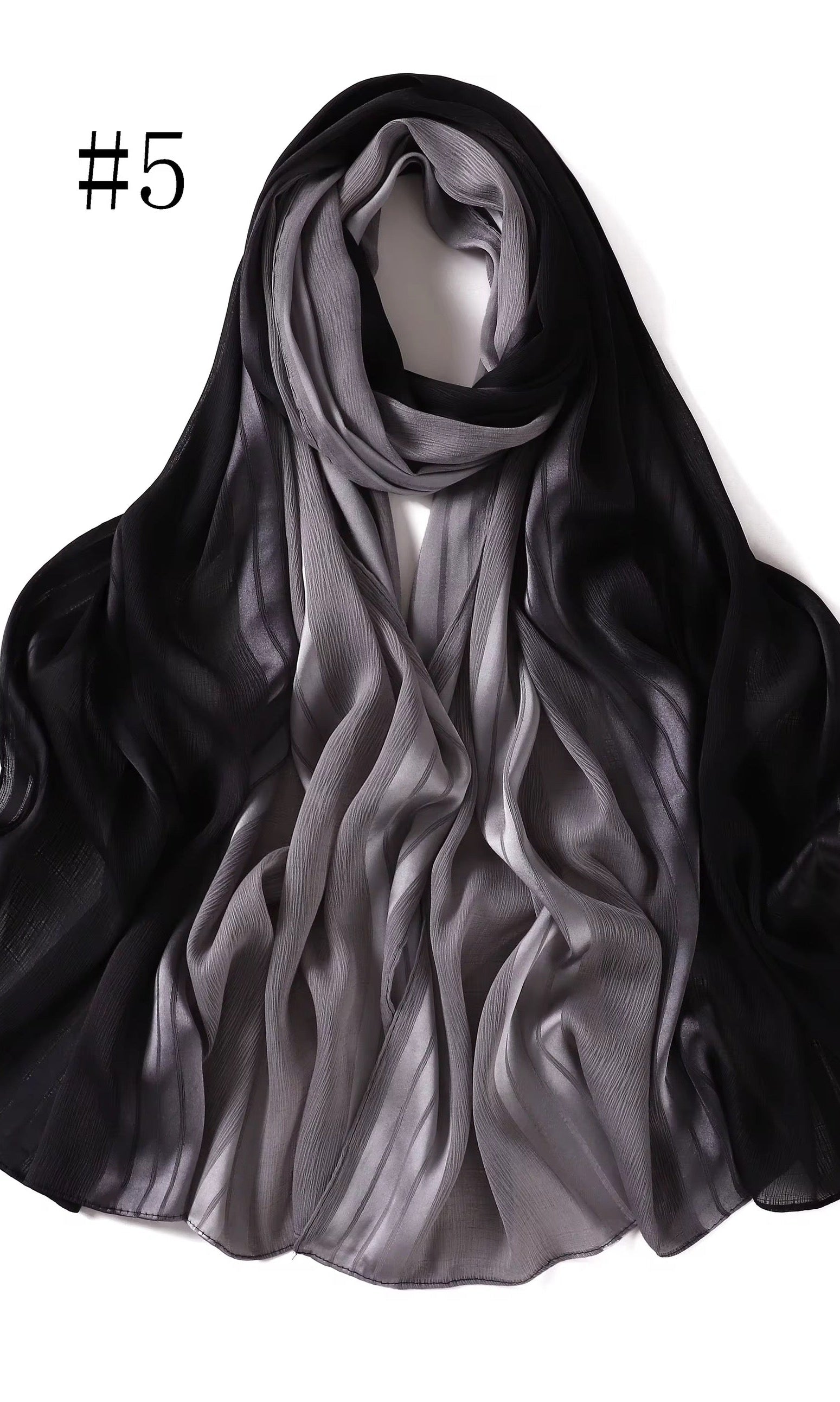 mix of satin and love hijab Kabayare