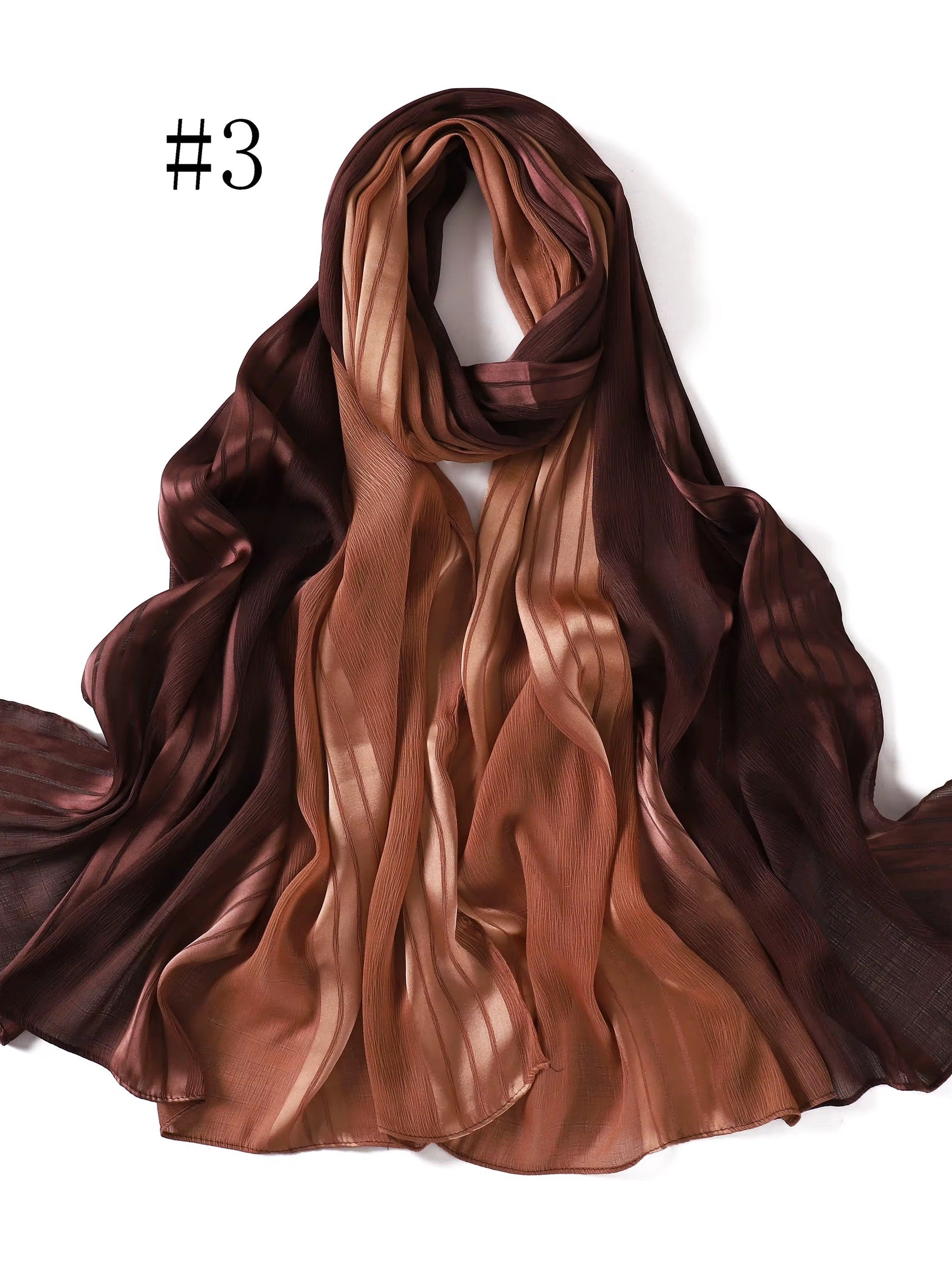 mix of satin and love hijab Kabayare