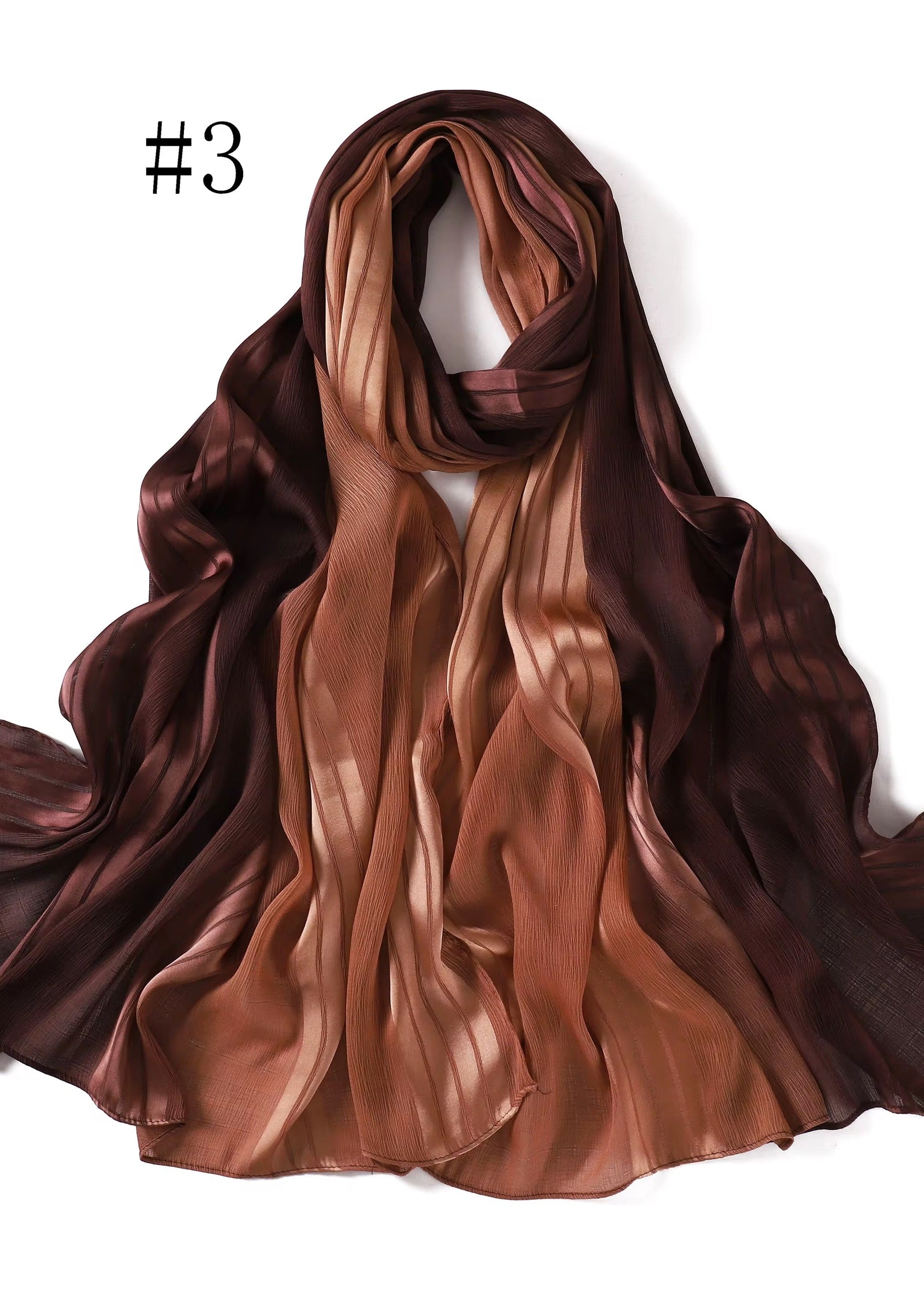 mix of satin and love hijab Kabayare