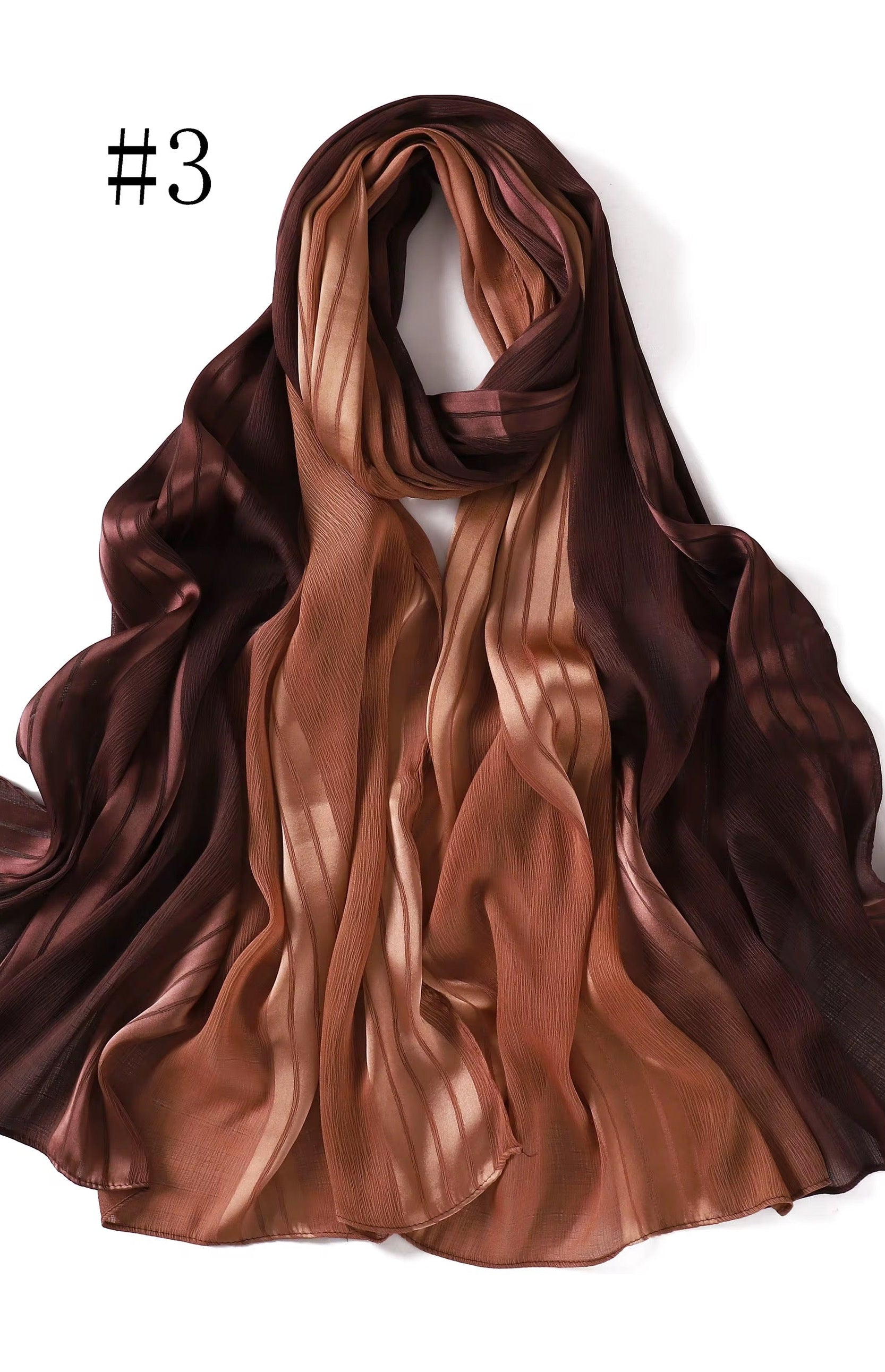 mix of satin and love hijab Kabayare