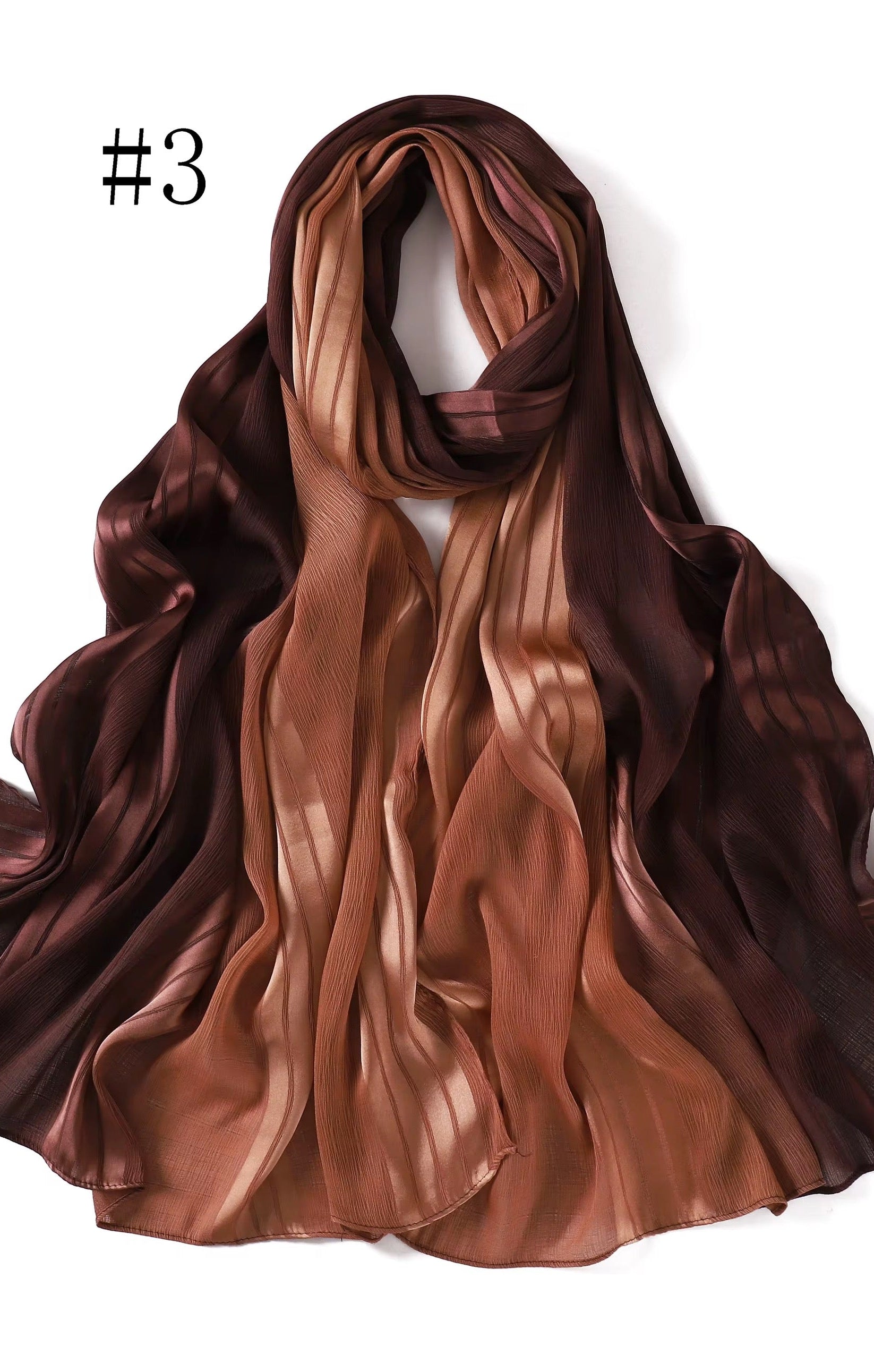 mix of satin and love hijab Kabayare