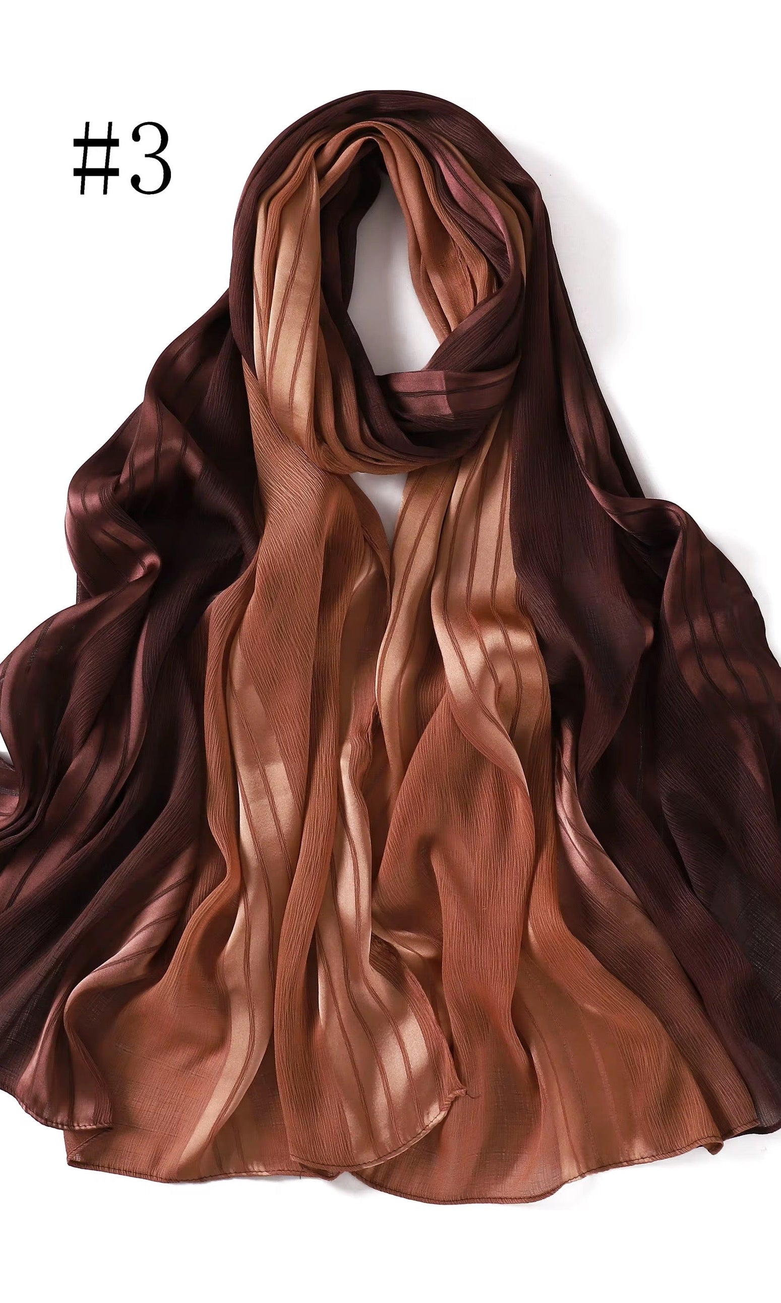 mix of satin and love hijab Kabayare