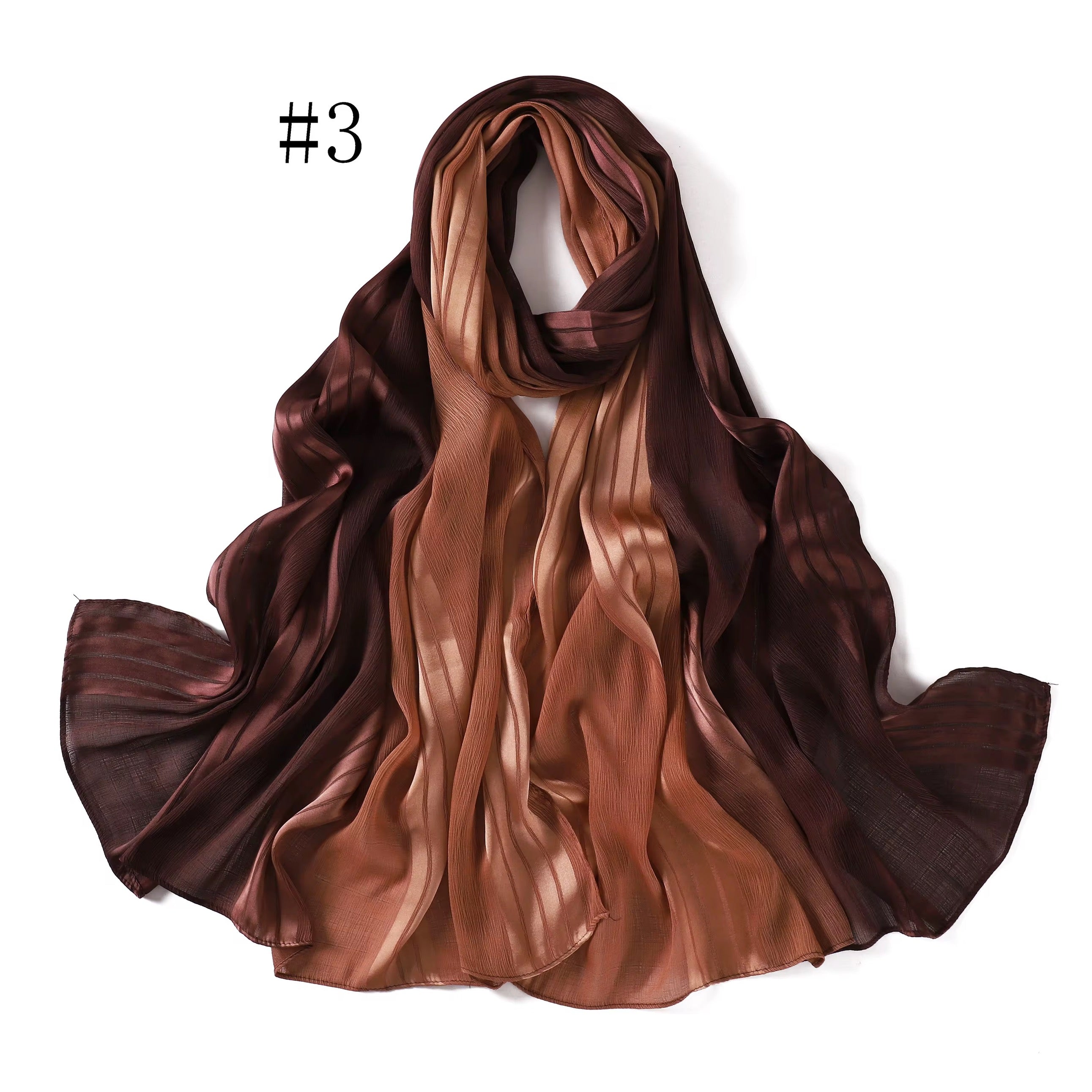 mix of satin and love hijab Kabayare