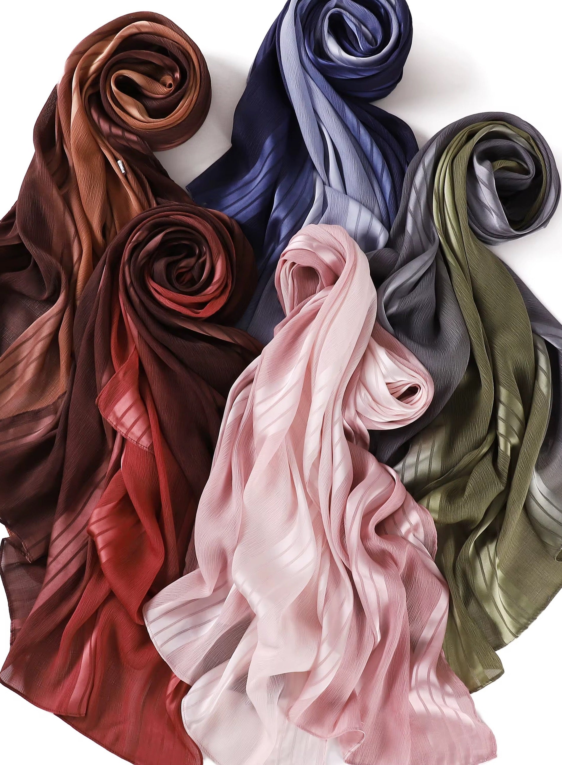 mix of satin and love hijab Kabayare