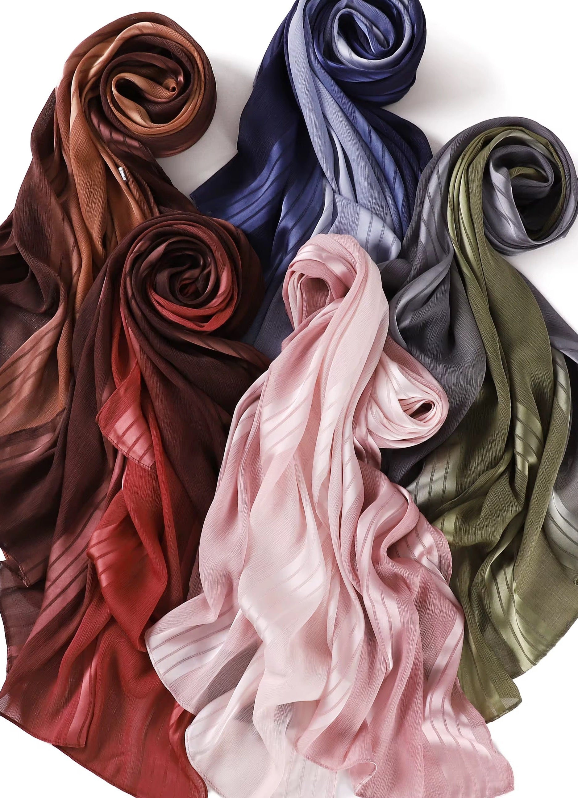 mix of satin and love hijab Kabayare