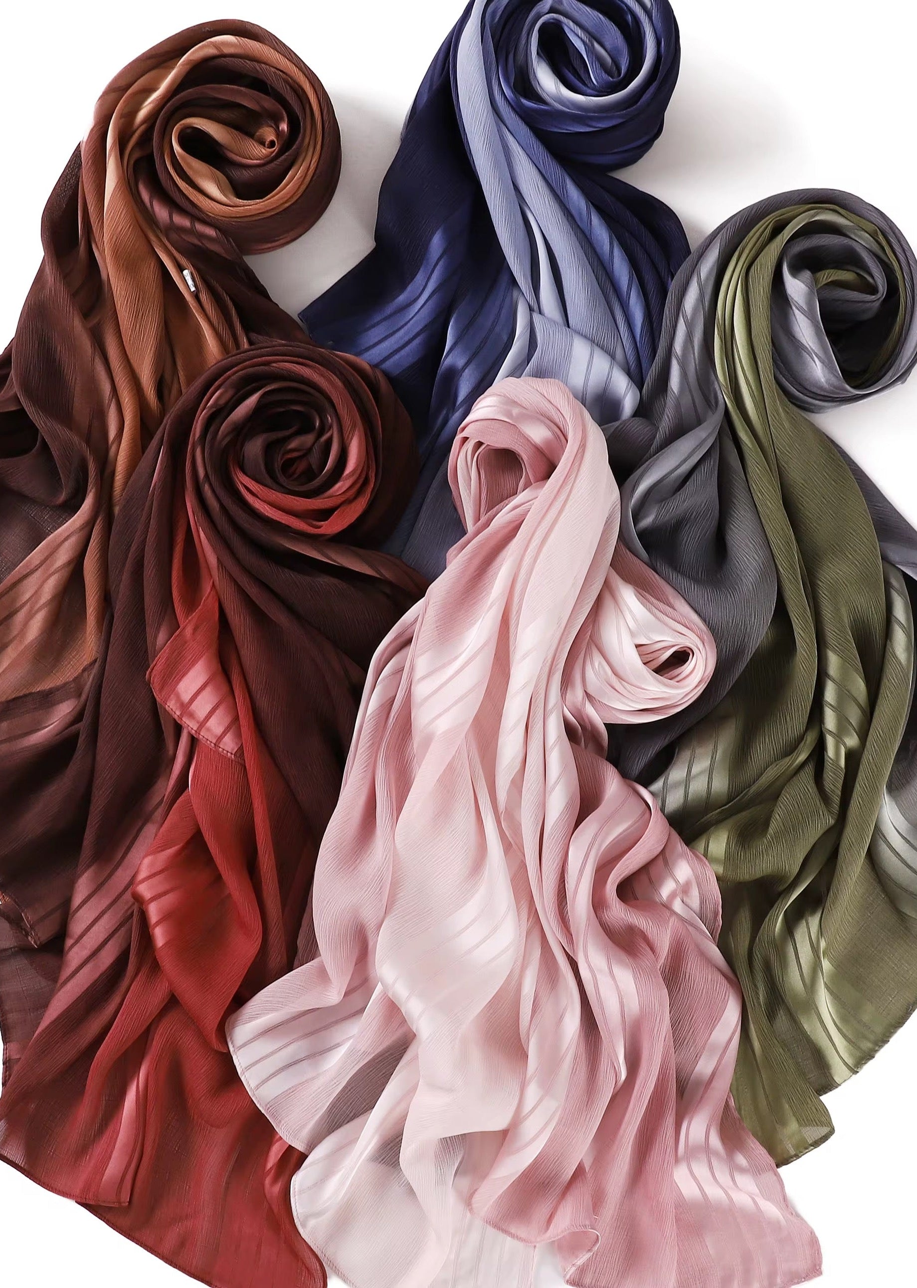 mix of satin and love hijab Kabayare