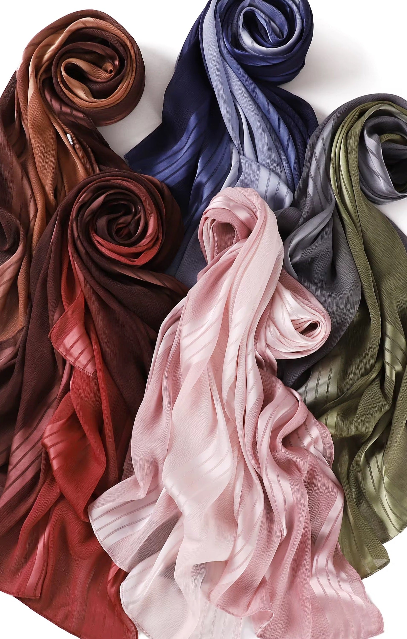 mix of satin and love hijab Kabayare