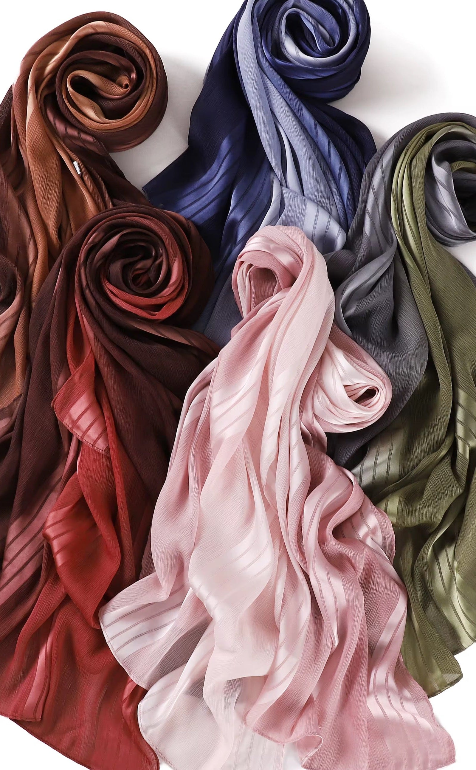 mix of satin and love hijab Kabayare