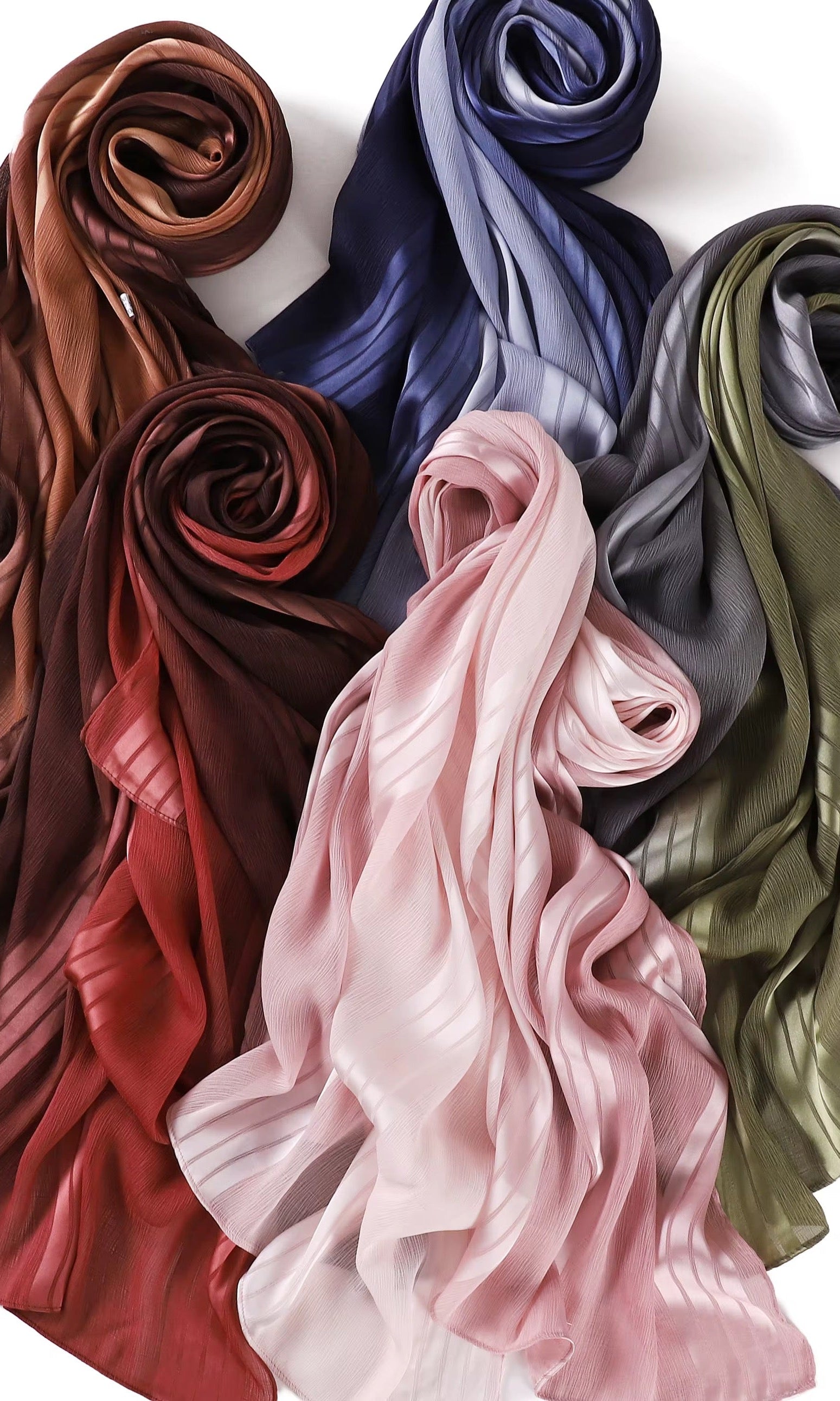 mix of satin and love hijab Kabayare