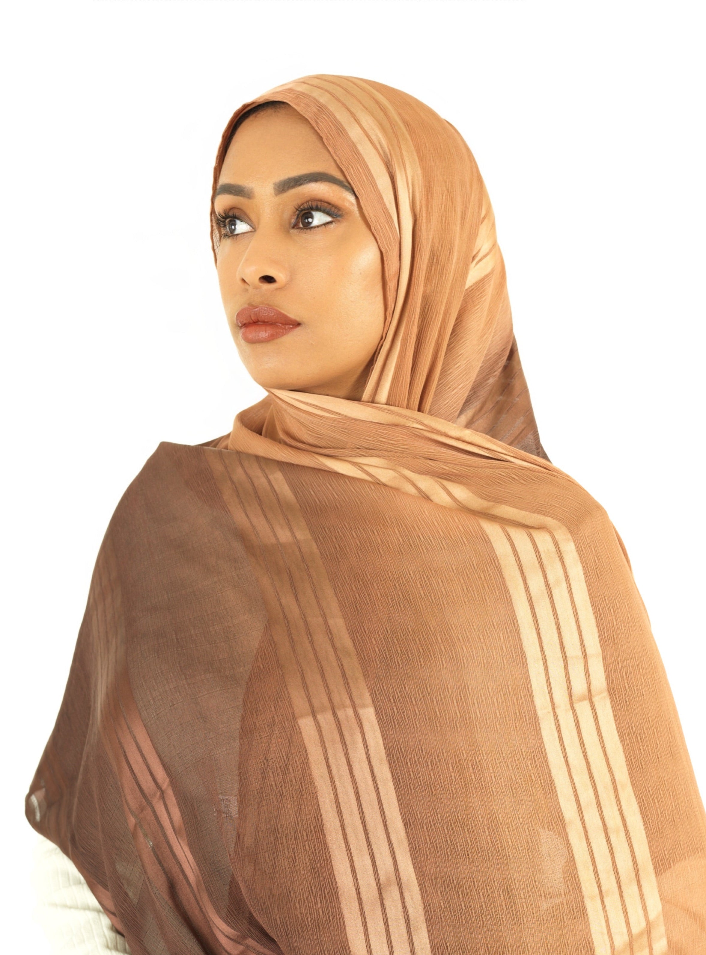 mix of satin and love hijab Kabayare