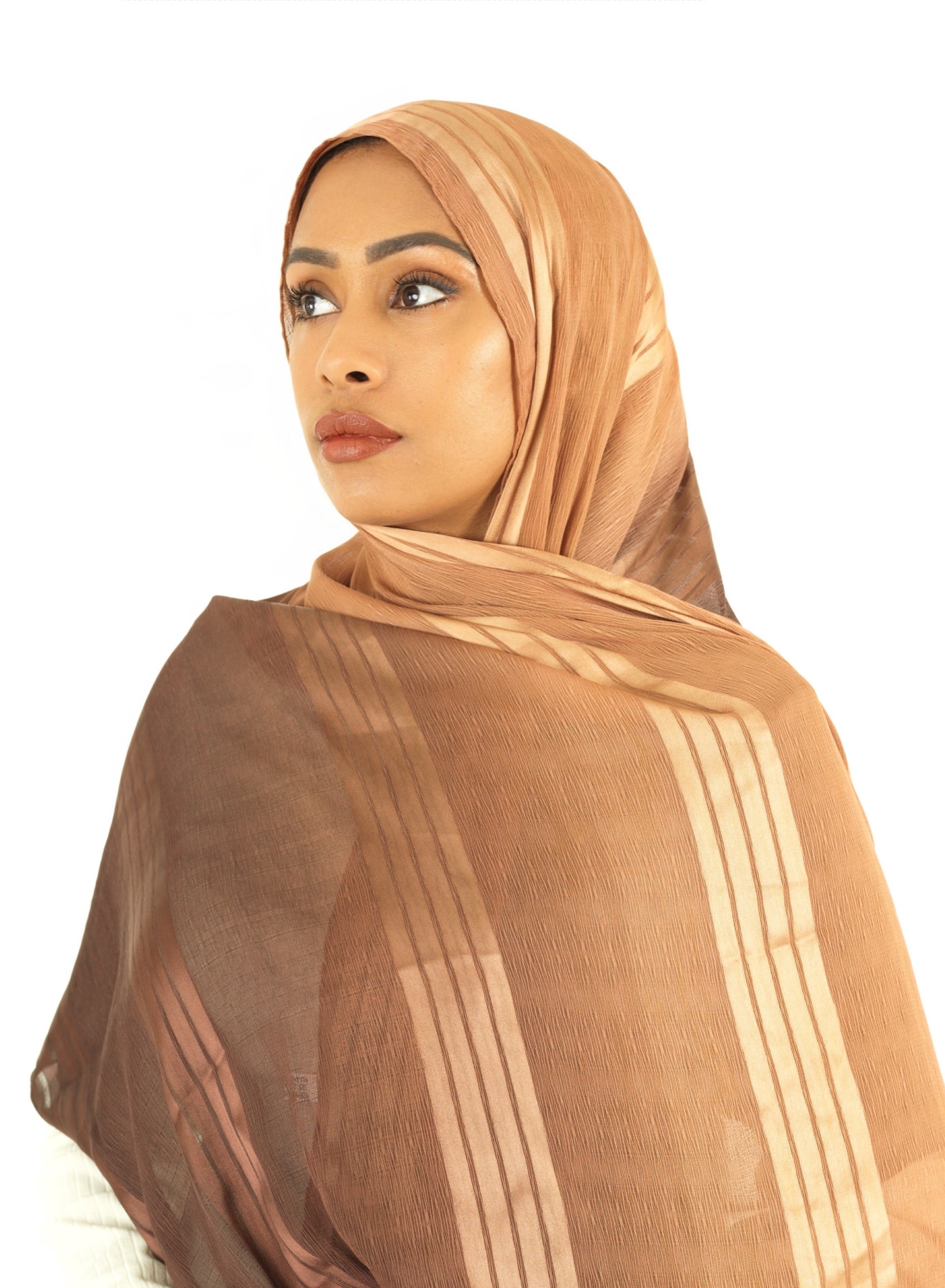 mix of satin and love hijab Kabayare
