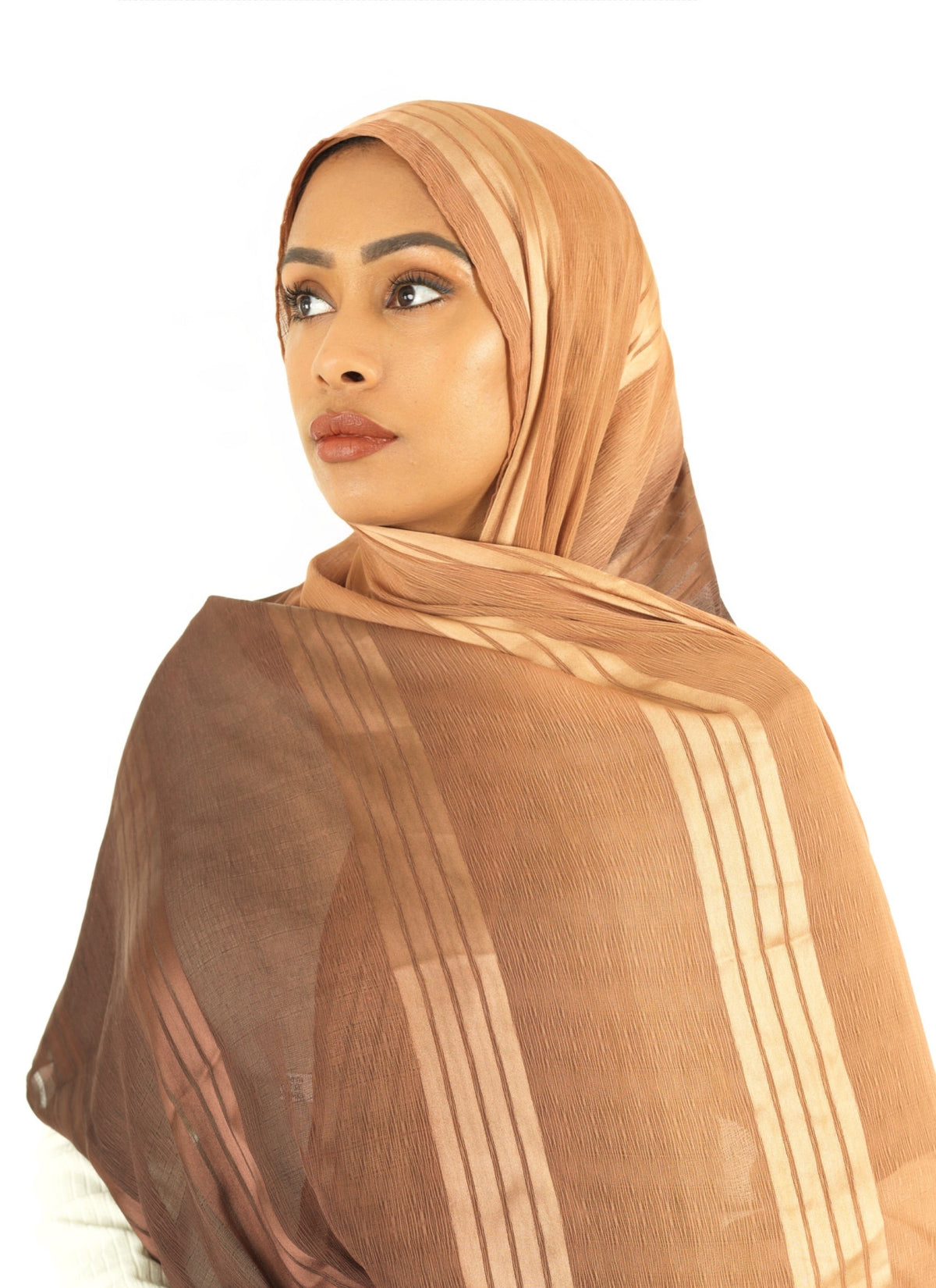 mix of satin and love hijab Kabayare