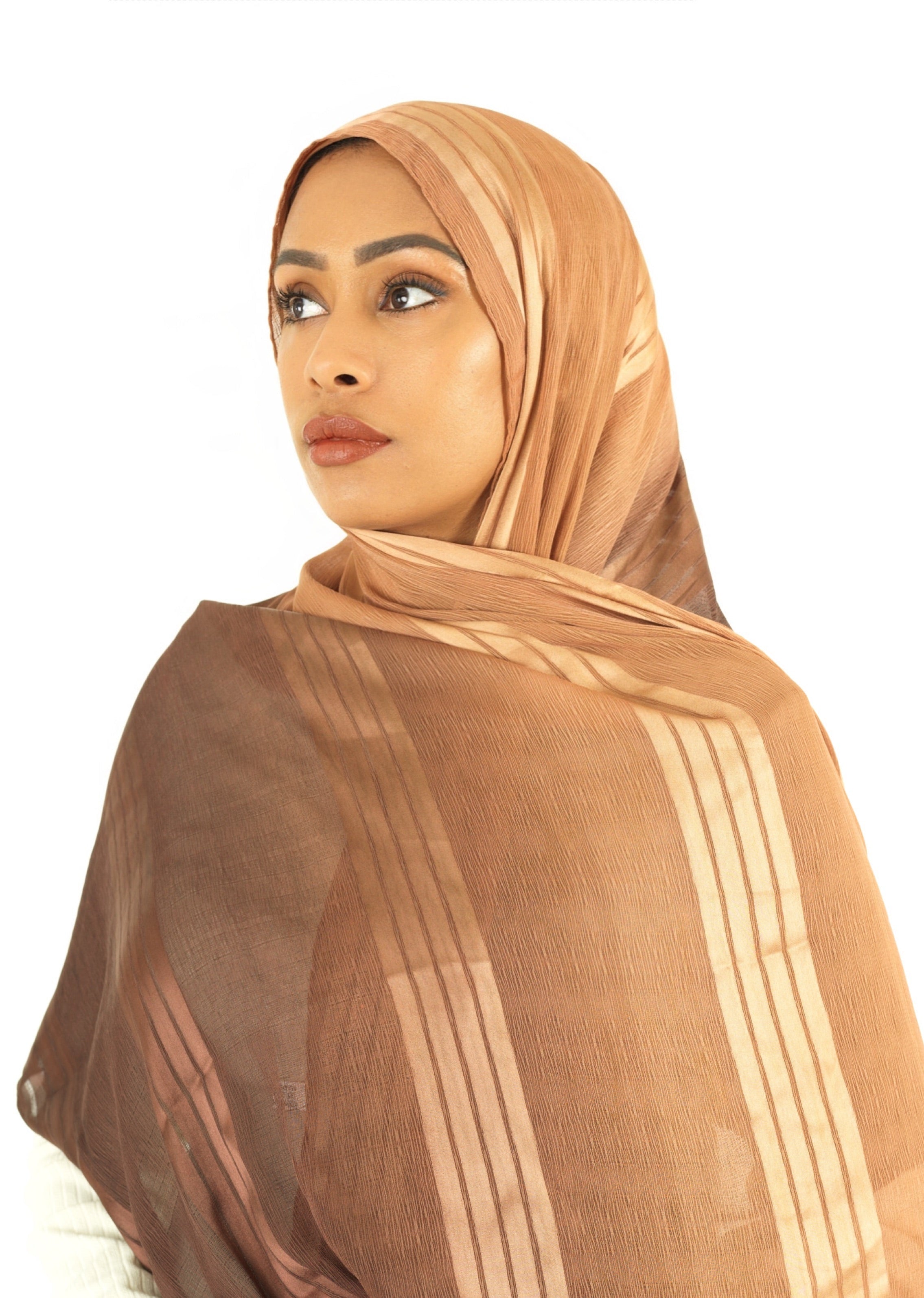 mix of satin and love hijab Kabayare