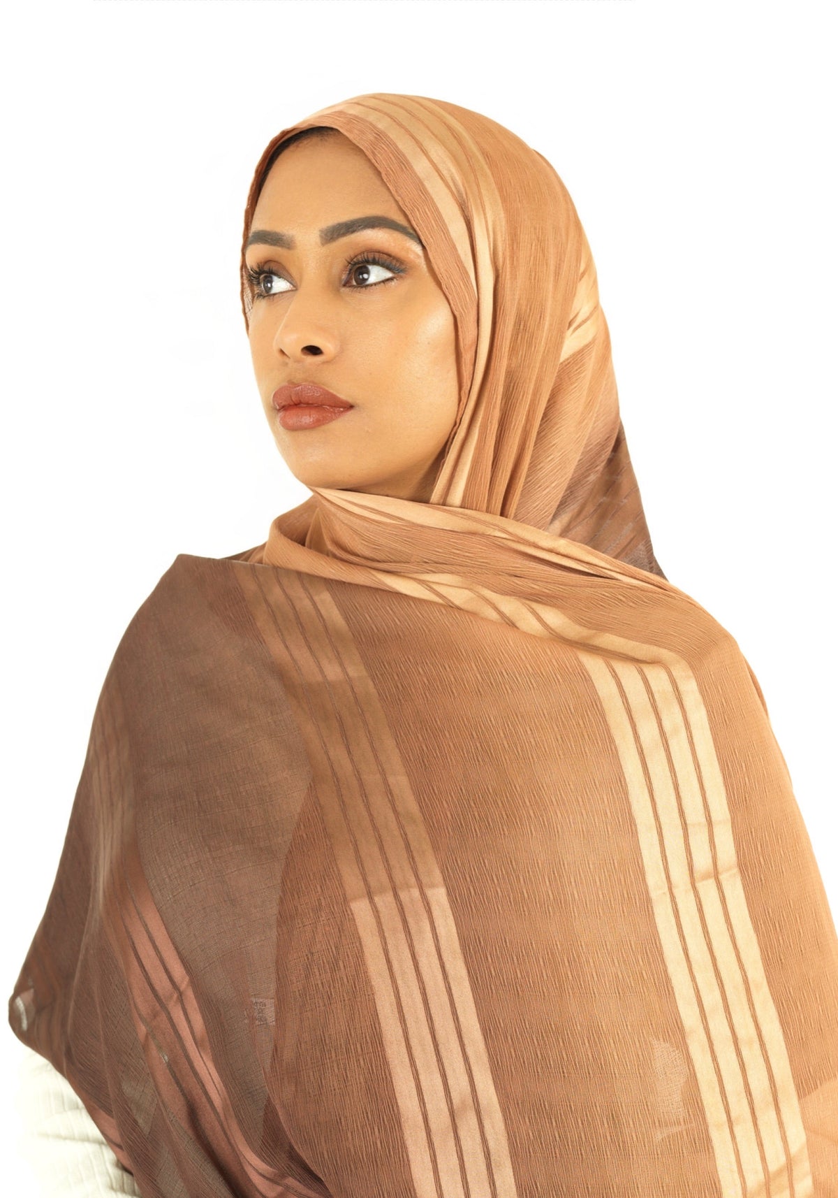 mix of satin and love hijab Kabayare