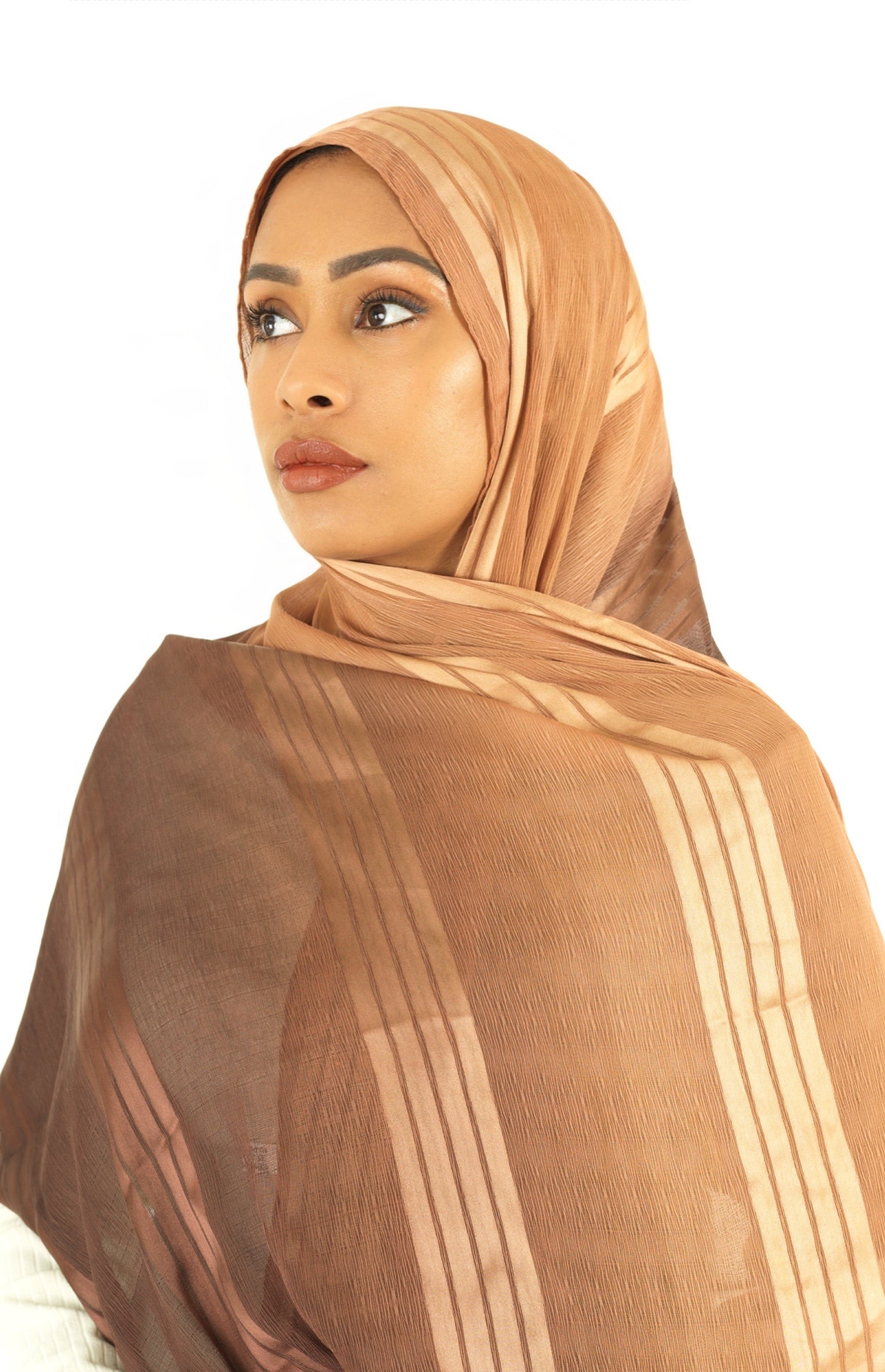 mix of satin and love hijab Kabayare