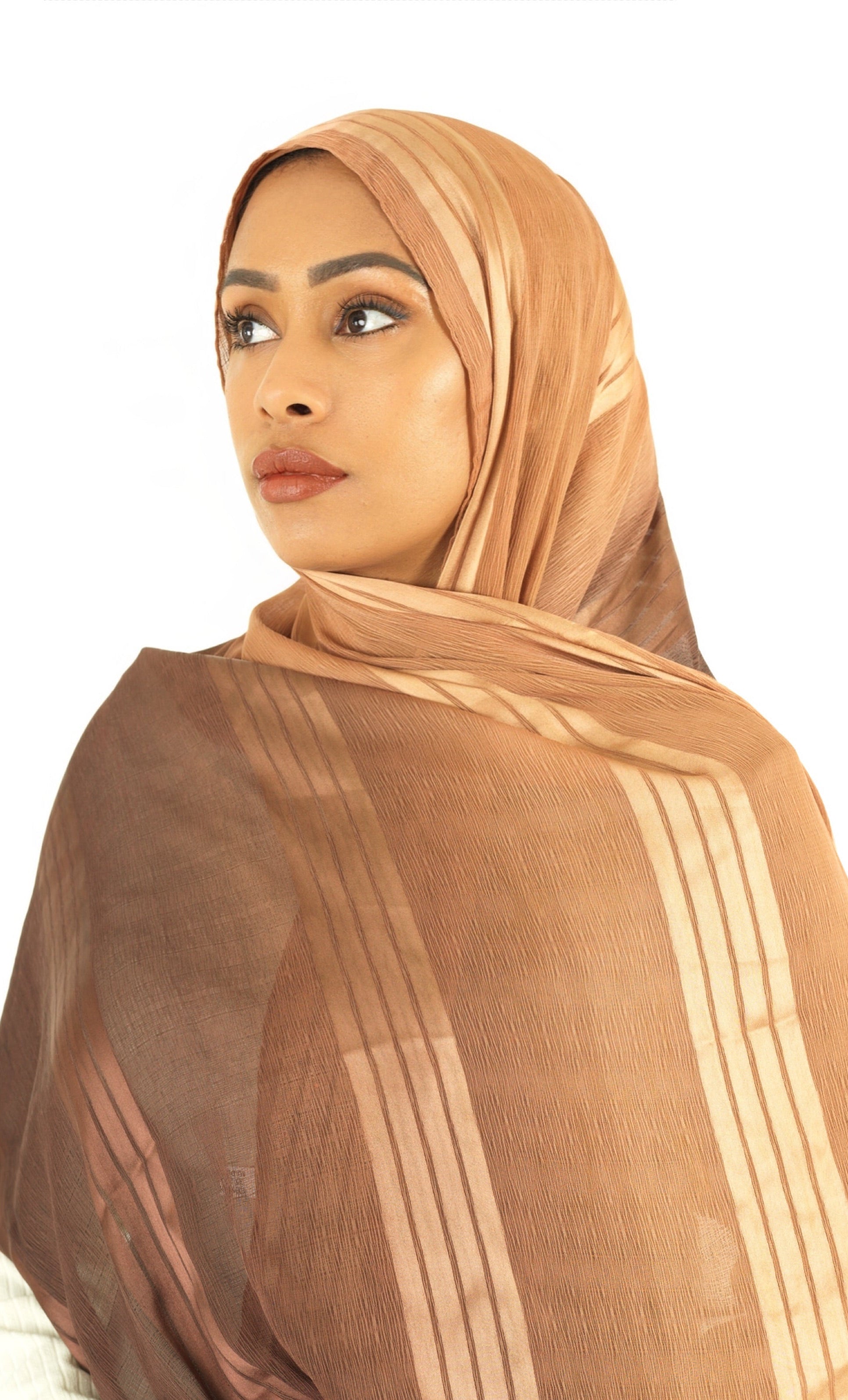 mix of satin and love hijab Kabayare