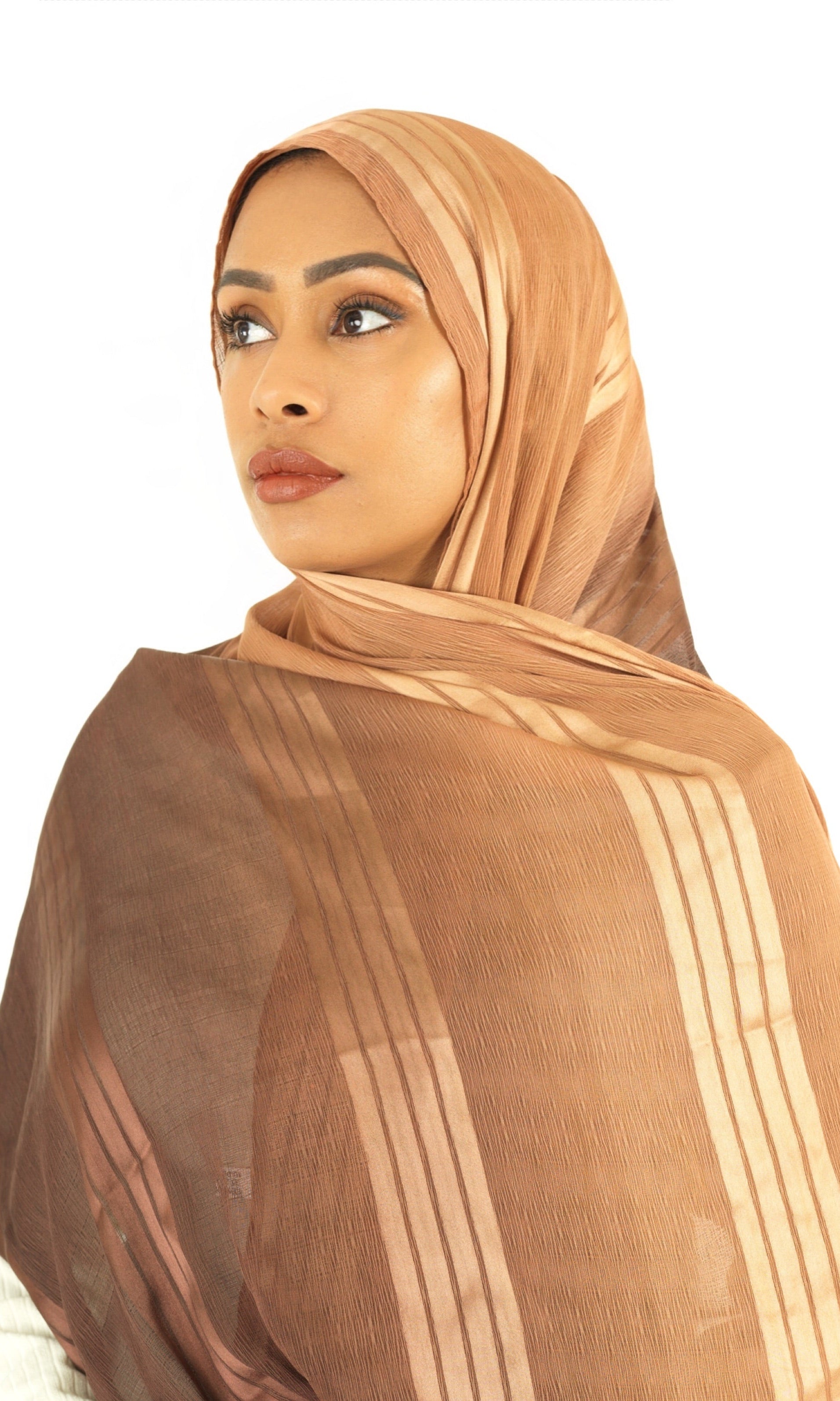 mix of satin and love hijab Kabayare