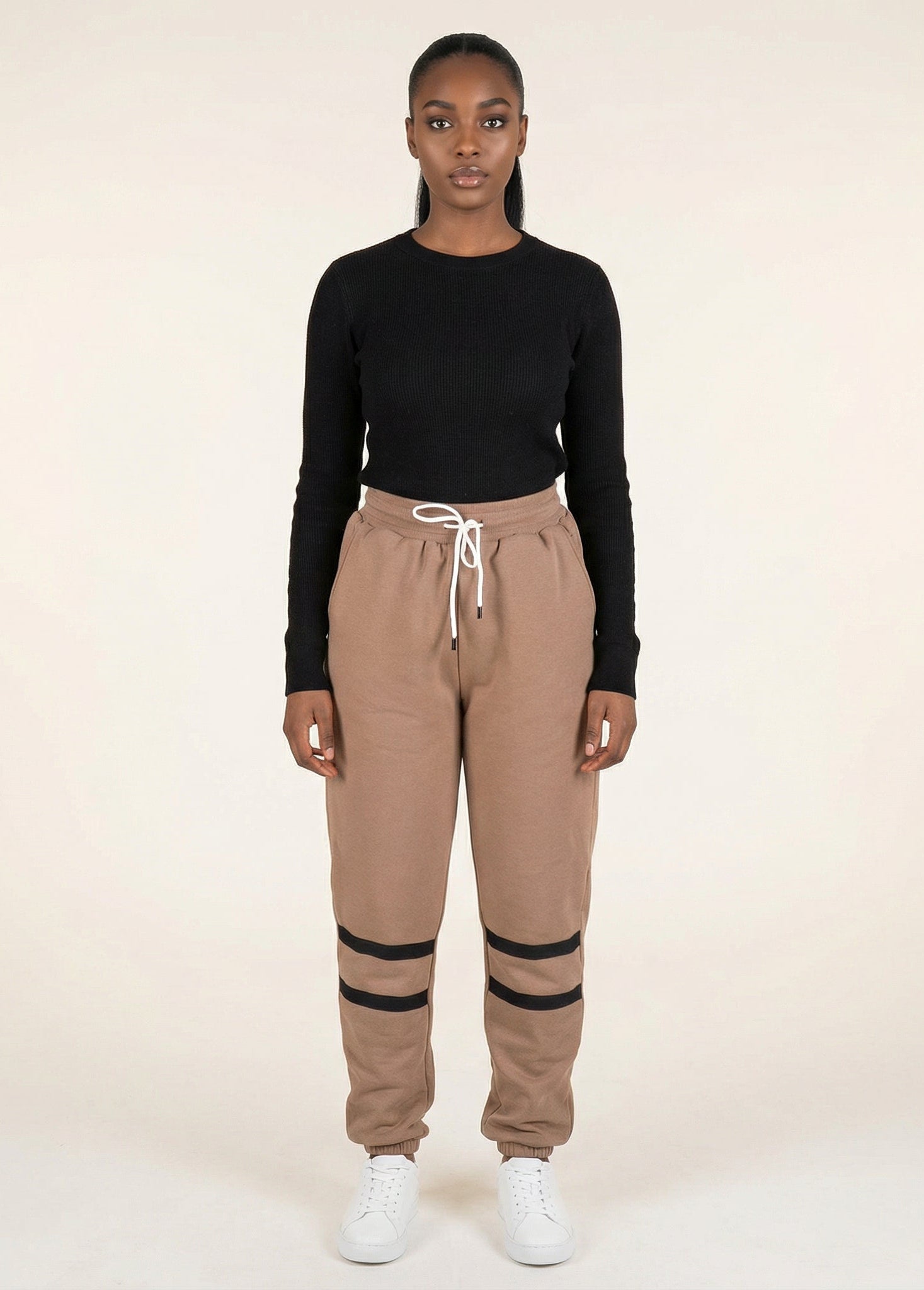 Mocha Modest Chic sweatPants Kabayare