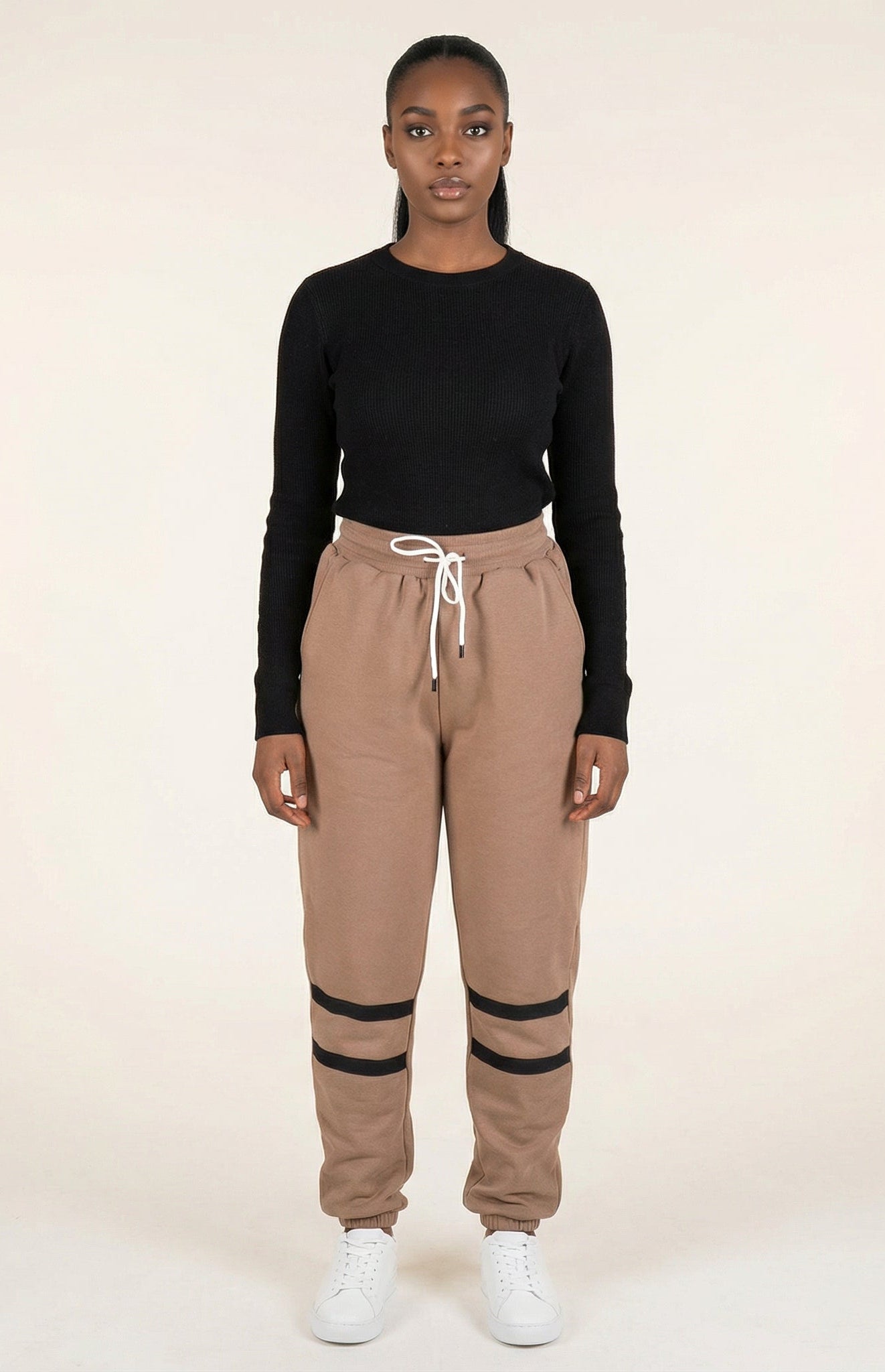 Mocha Modest Chic sweatPants Kabayare