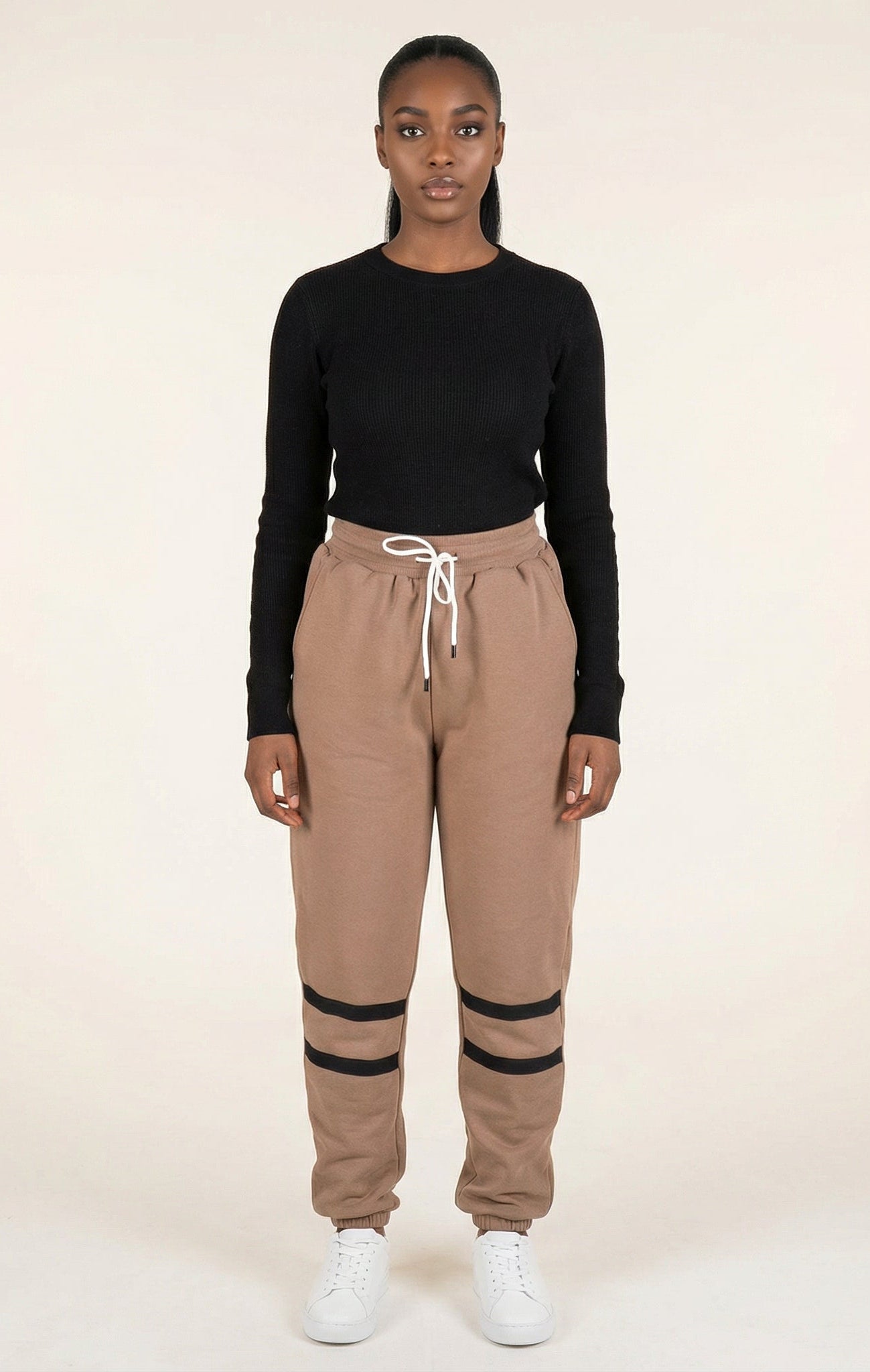 Mocha Modest Chic sweatPants Kabayare