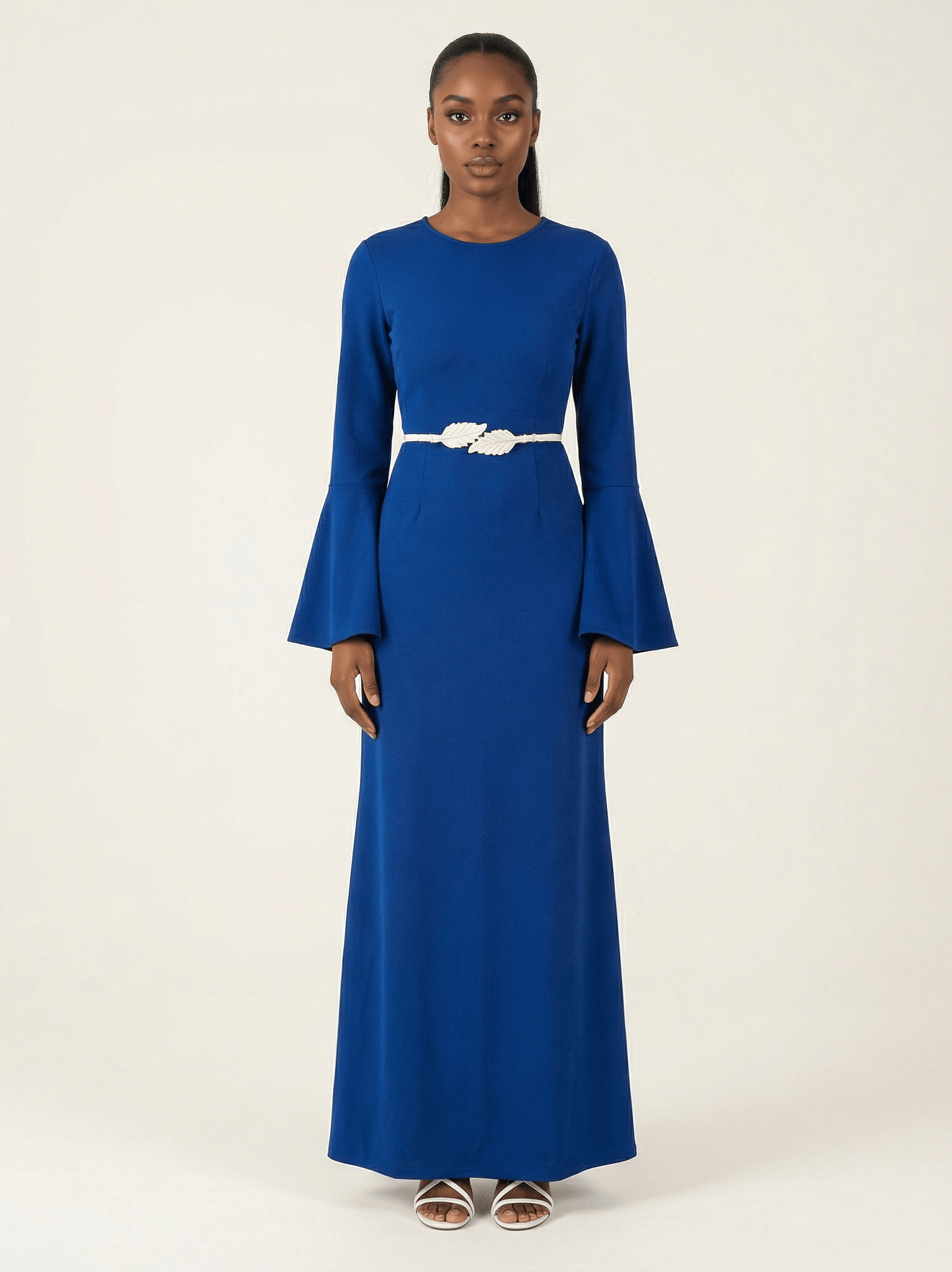 Modest Bell Sleeve Pencil Dress Kabayare