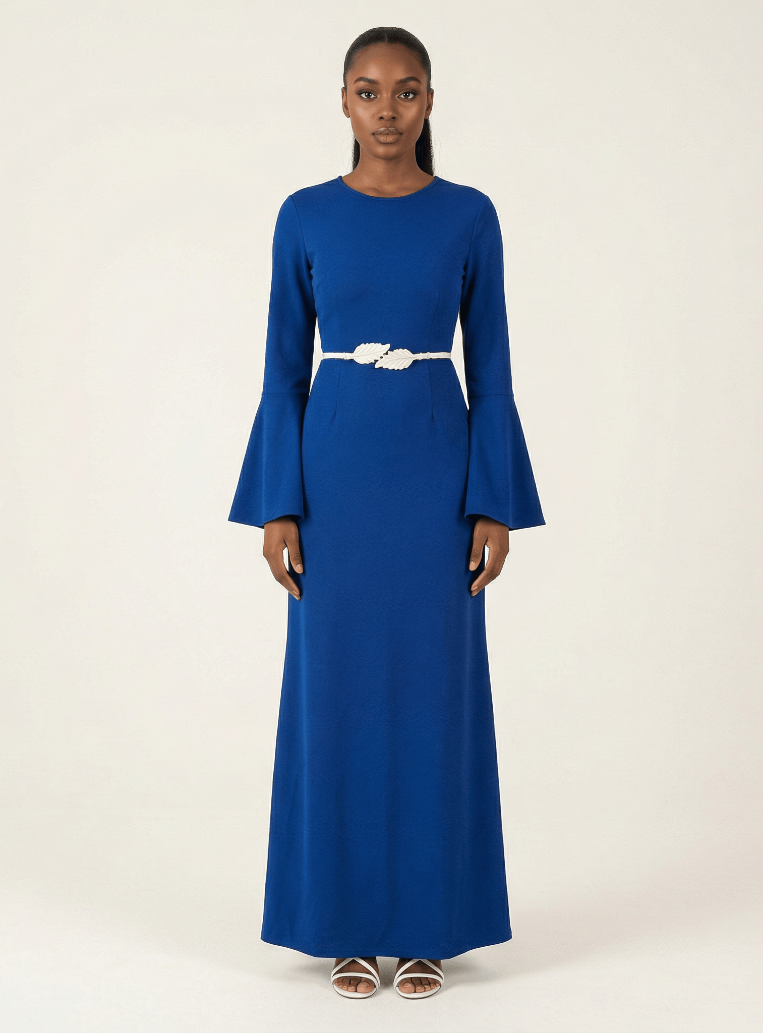 Modest Bell Sleeve Pencil Dress Kabayare