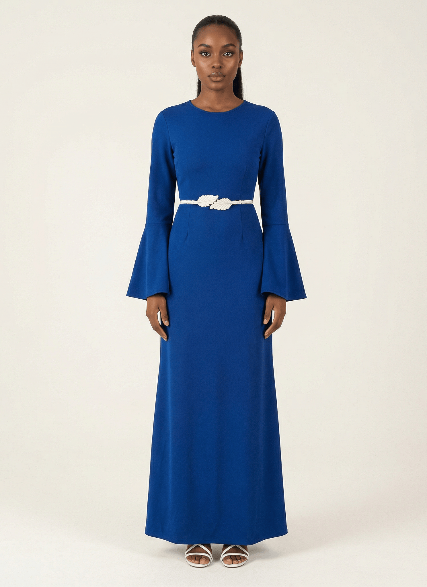 Modest Bell Sleeve Pencil Dress Kabayare