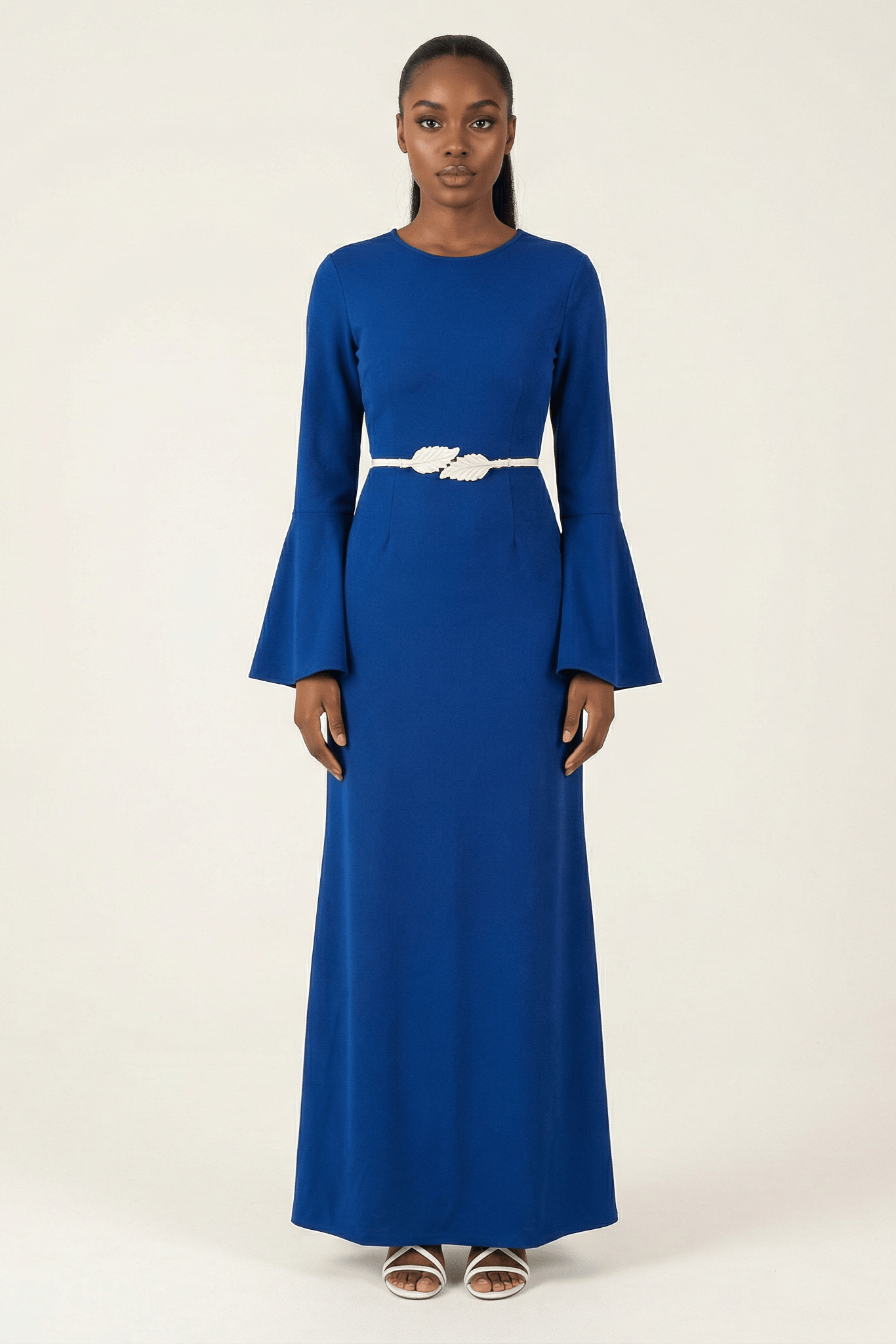 Modest Bell Sleeve Pencil Dress Kabayare