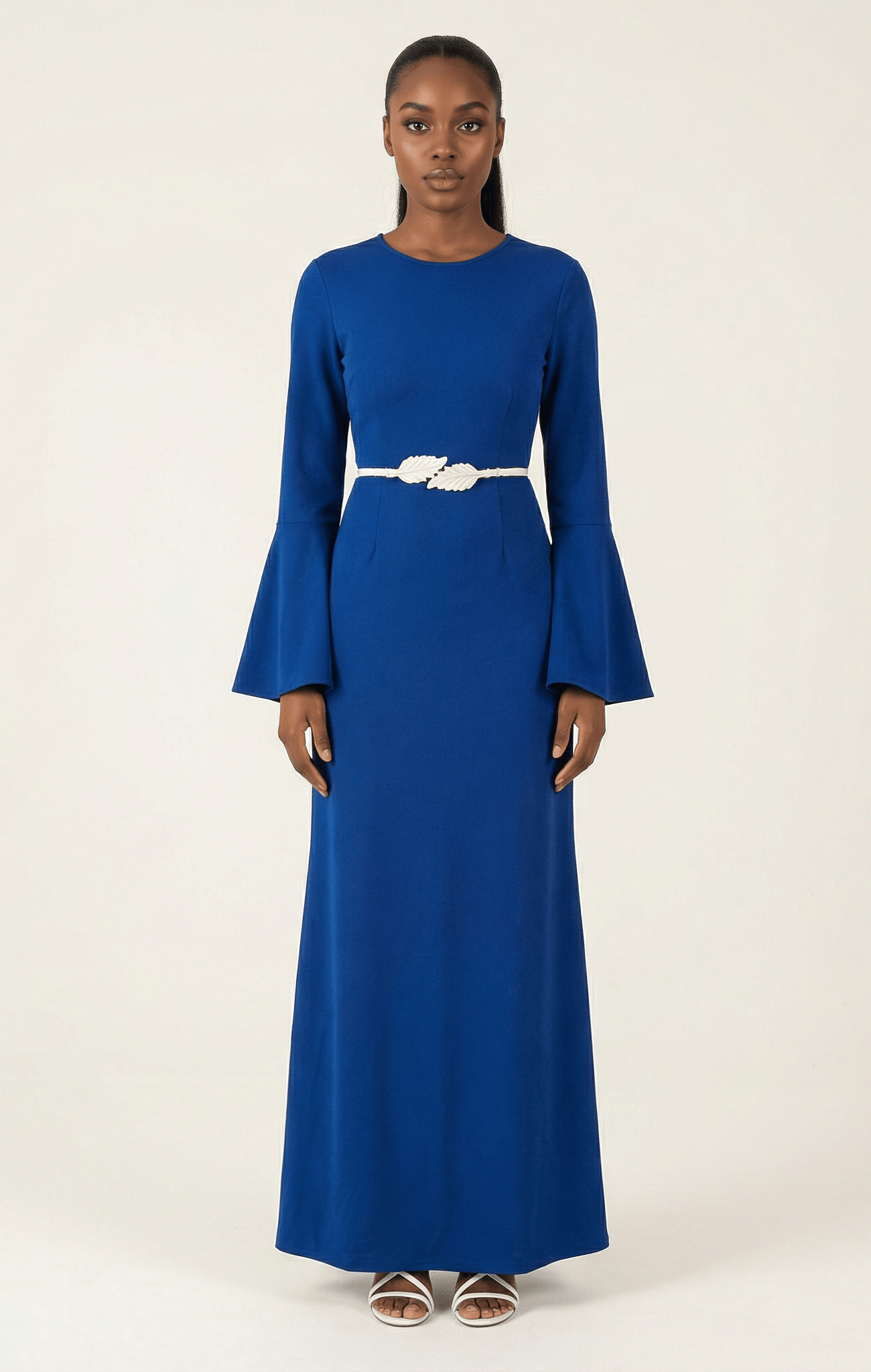 Modest Bell Sleeve Pencil Dress Kabayare