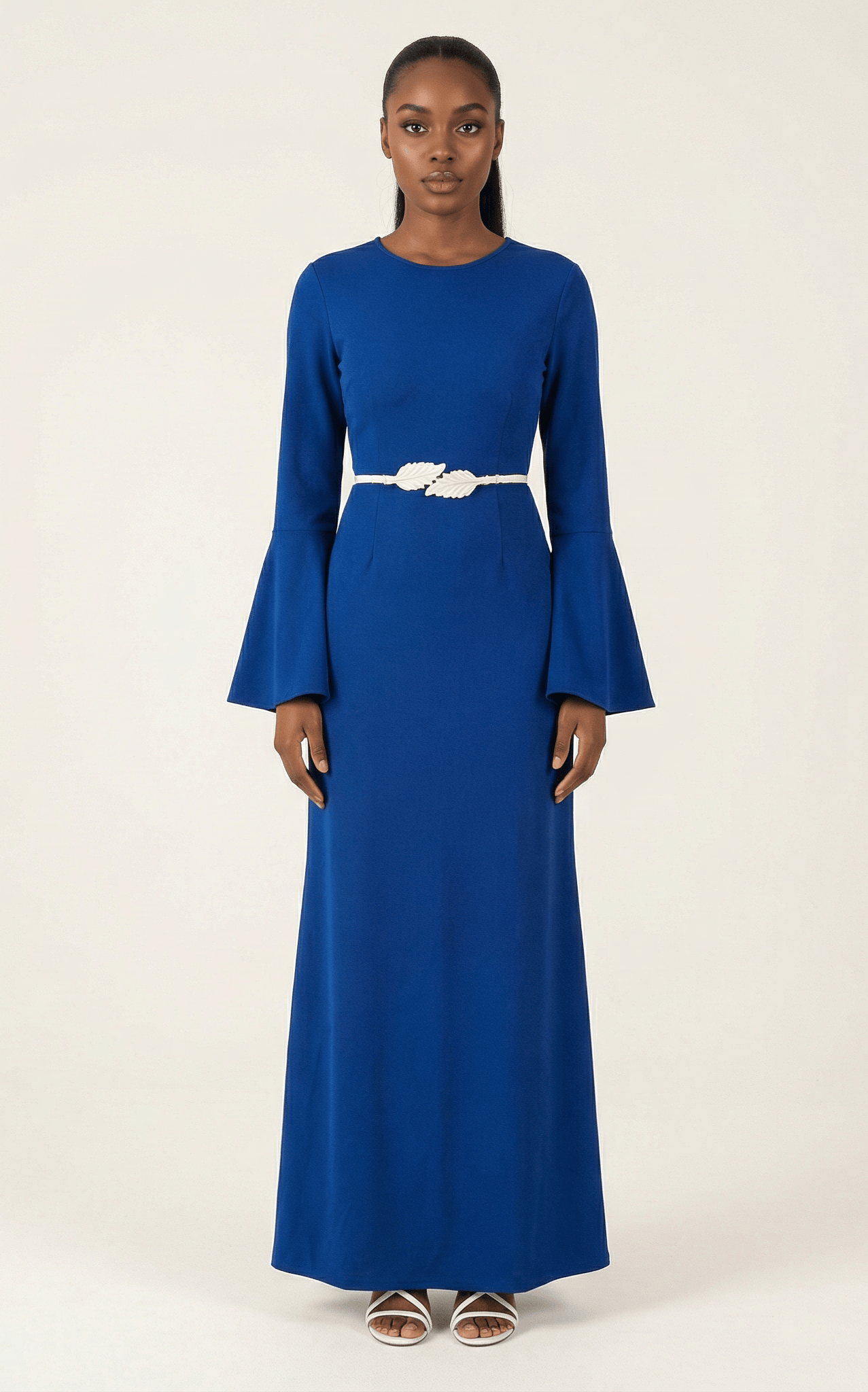 Modest Bell Sleeve Pencil Dress Kabayare
