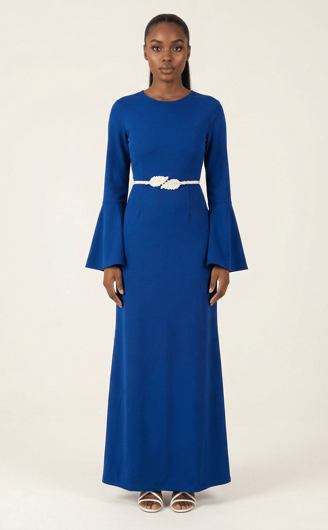 Modest Bell Sleeve Pencil Dress Kabayare
