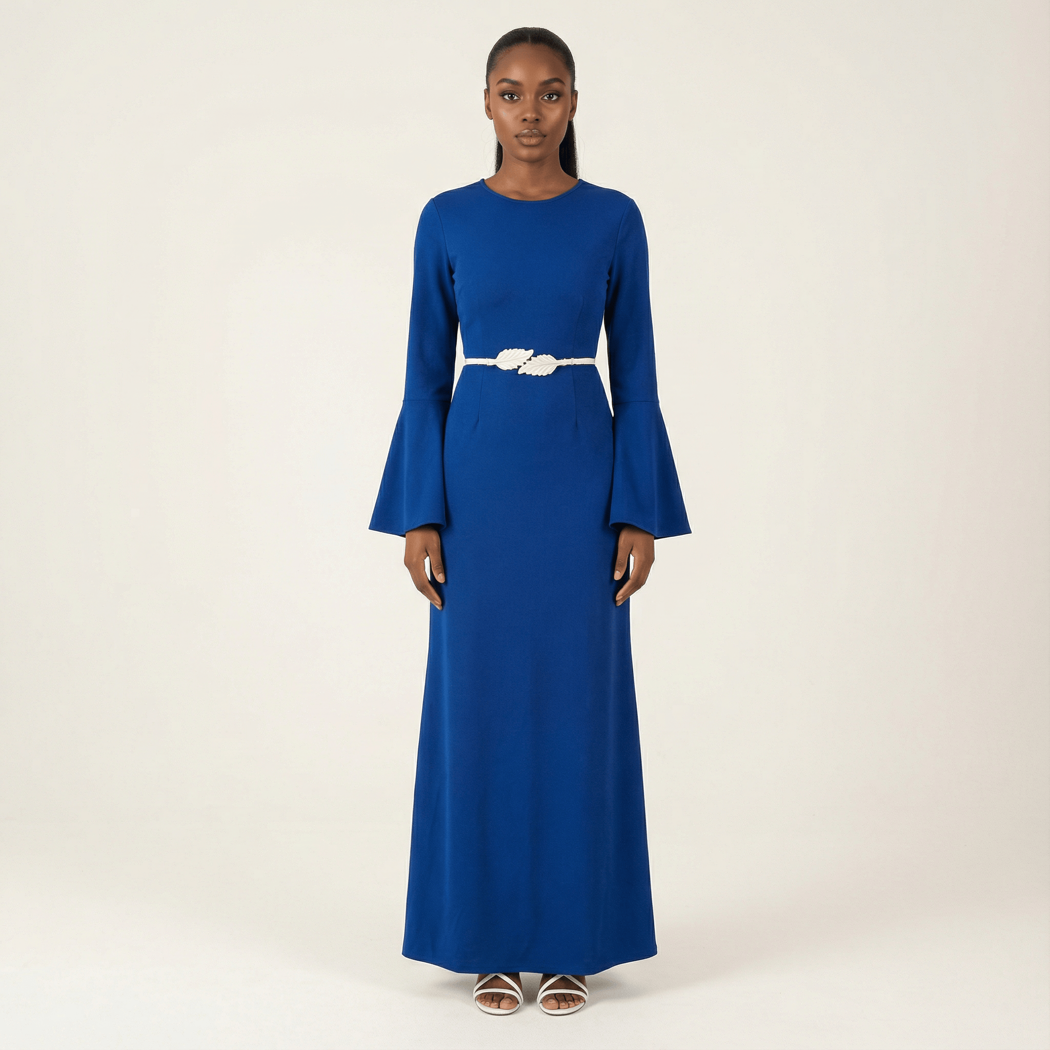 Modest Bell Sleeve Pencil Dress Kabayare