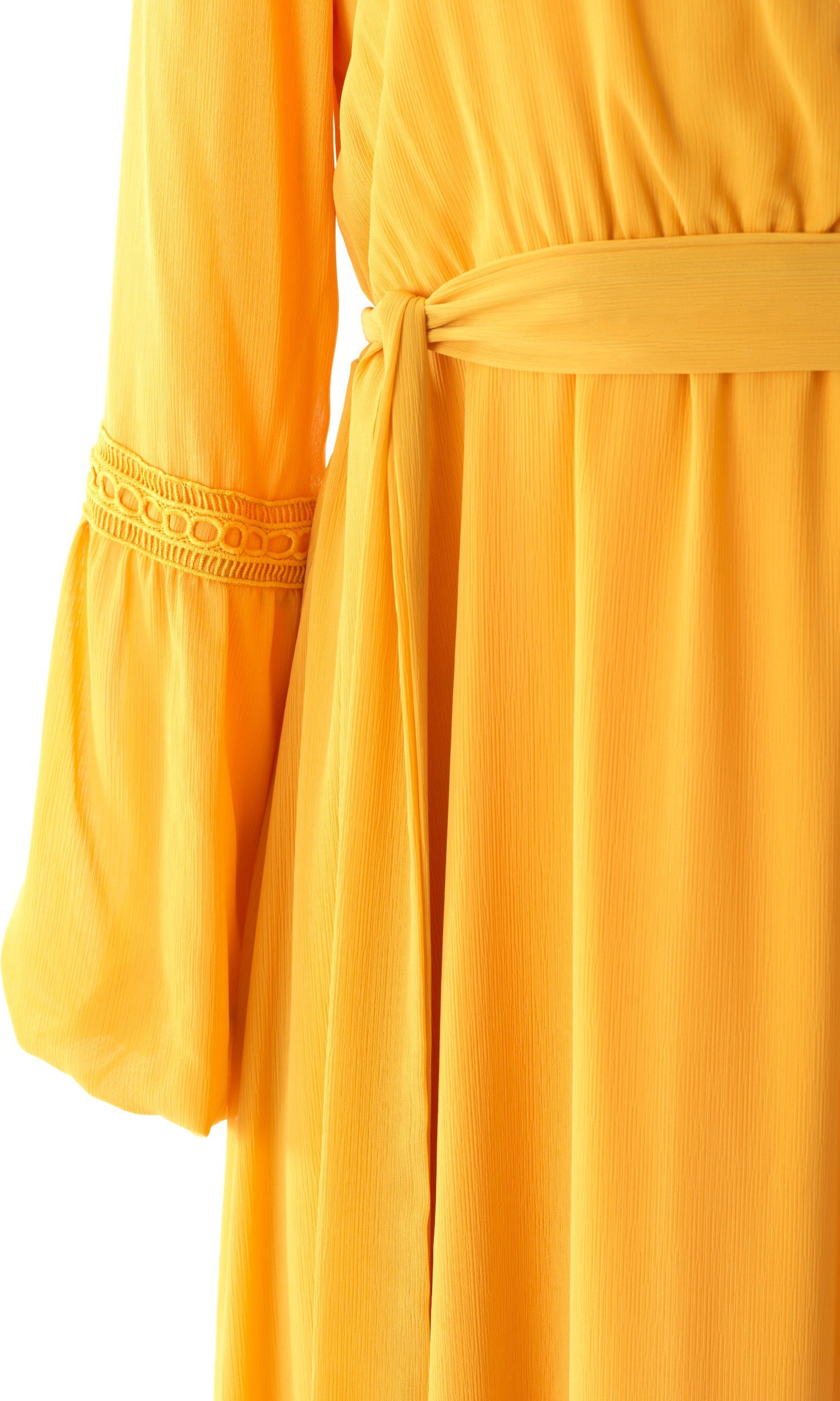 Modest dress Ayesha v-neck lace details Kabayare