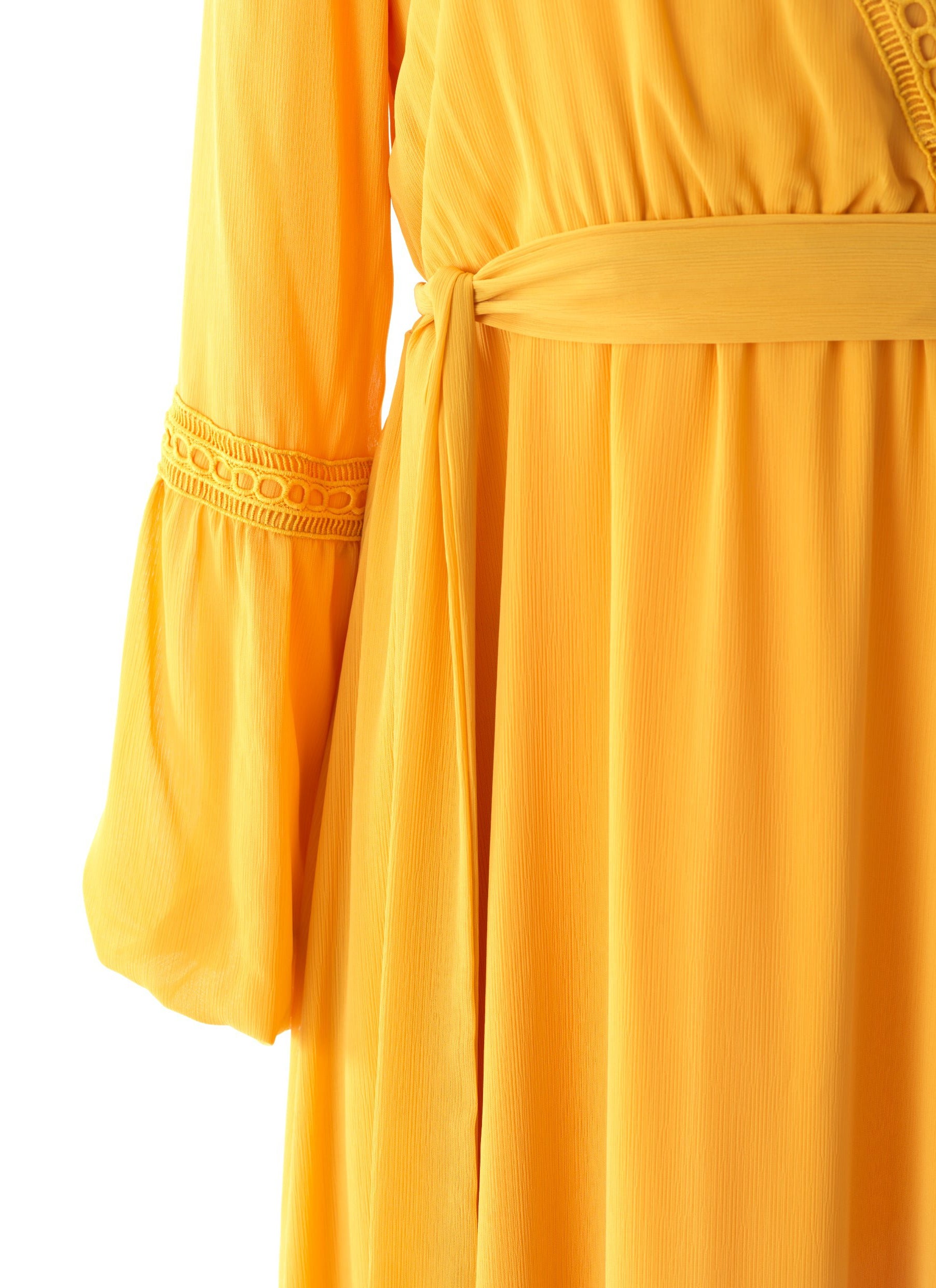 Modest dress Ayesha v-neck lace details Kabayare