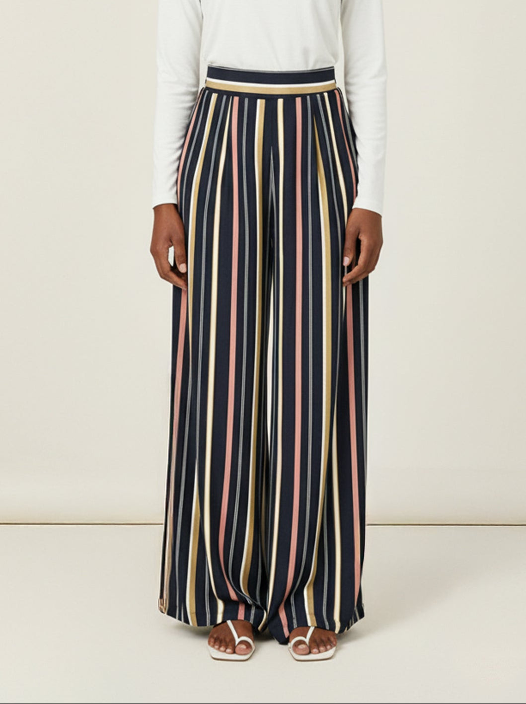 Multi color STRIPE PANTS Kabayare