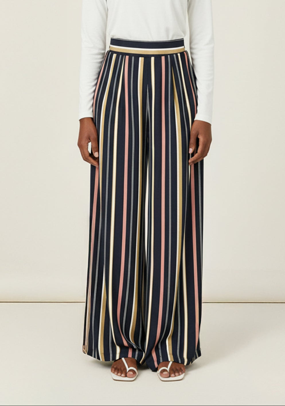 Multi color STRIPE PANTS Kabayare
