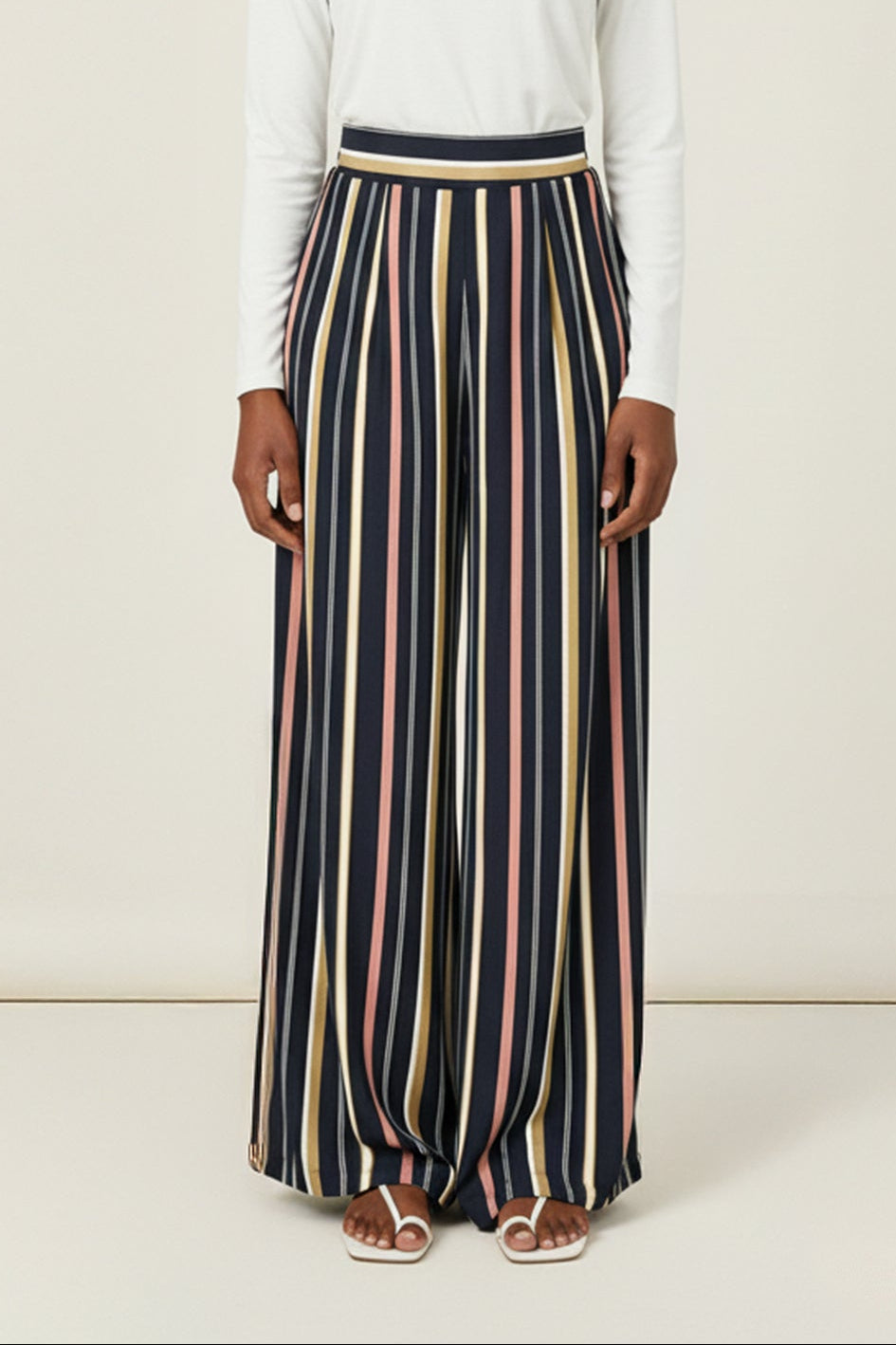 Multi color STRIPE PANTS Kabayare