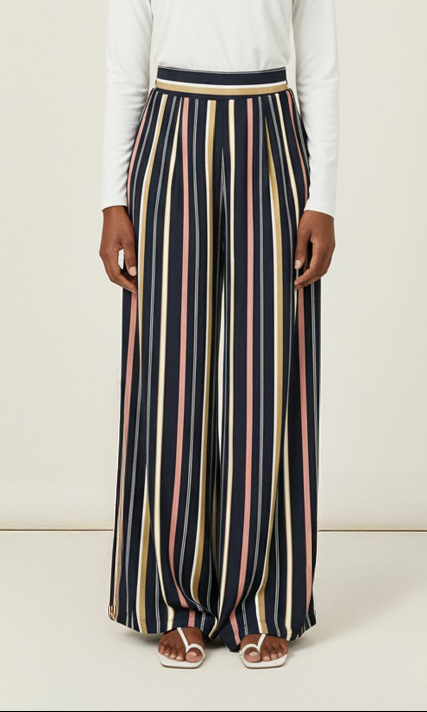 Multi color STRIPE PANTS Kabayare
